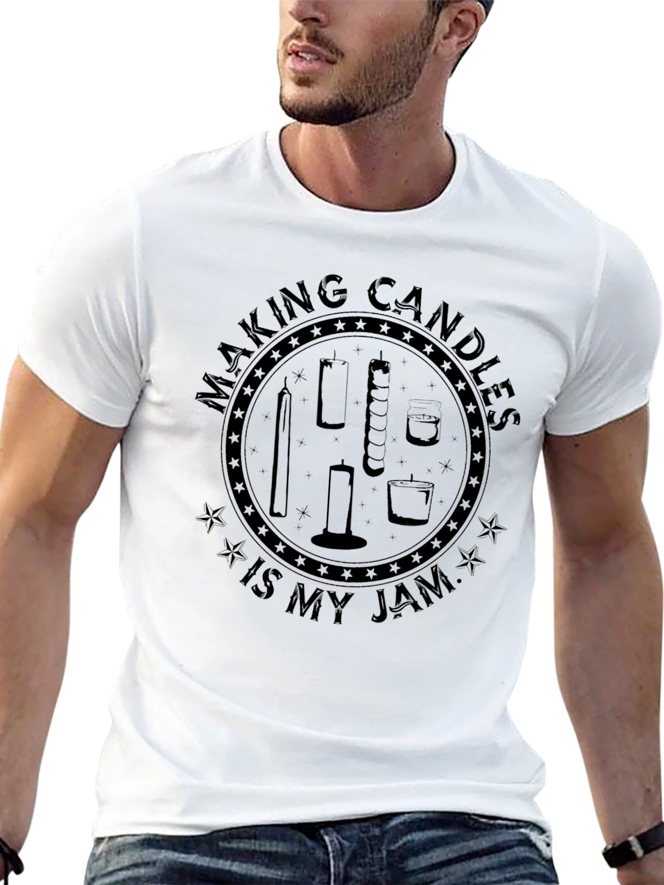 Making Candles is My Jam - Funny Hobby T-Shirt