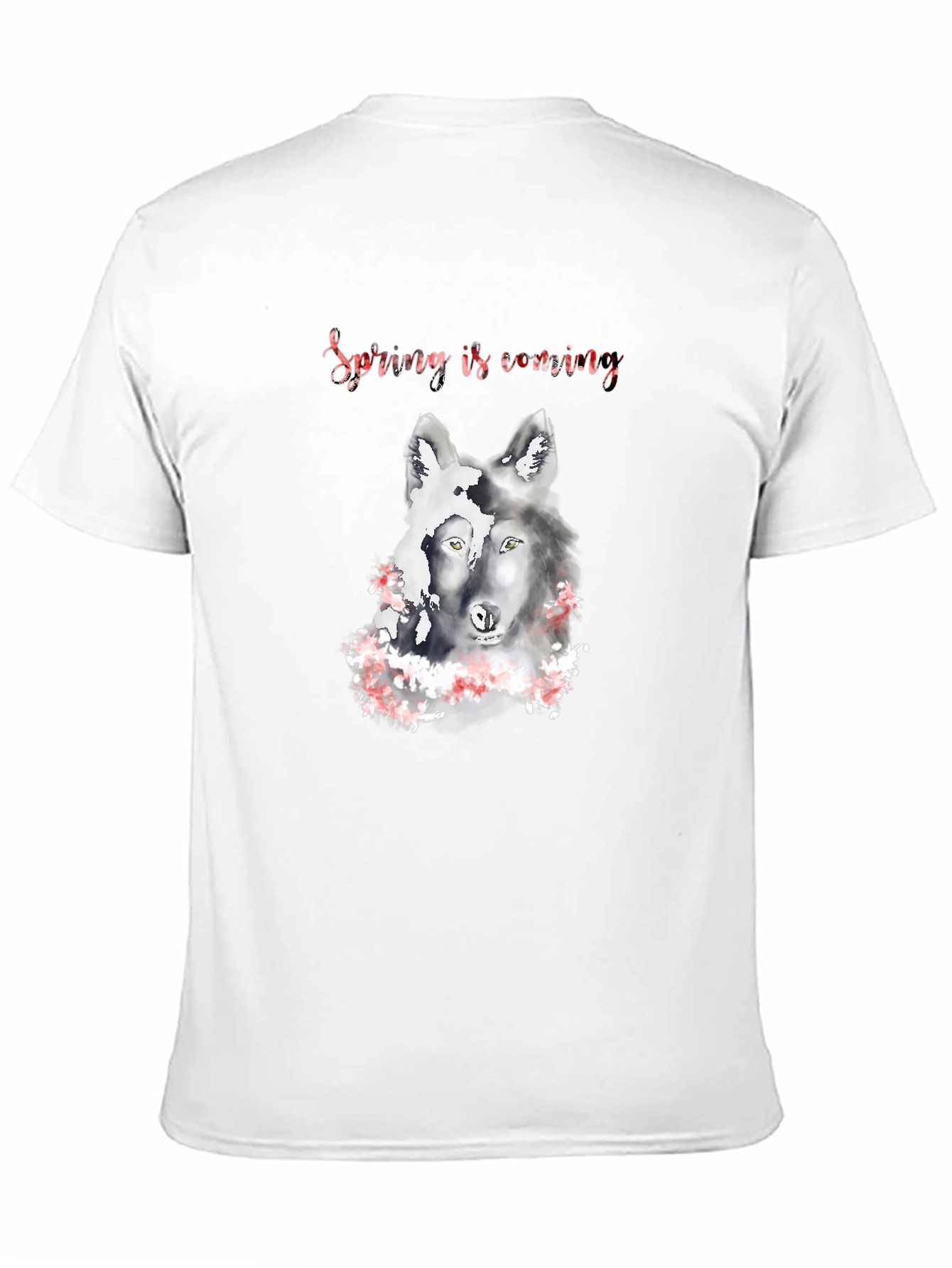 Spring Wolves Black T-Shirt