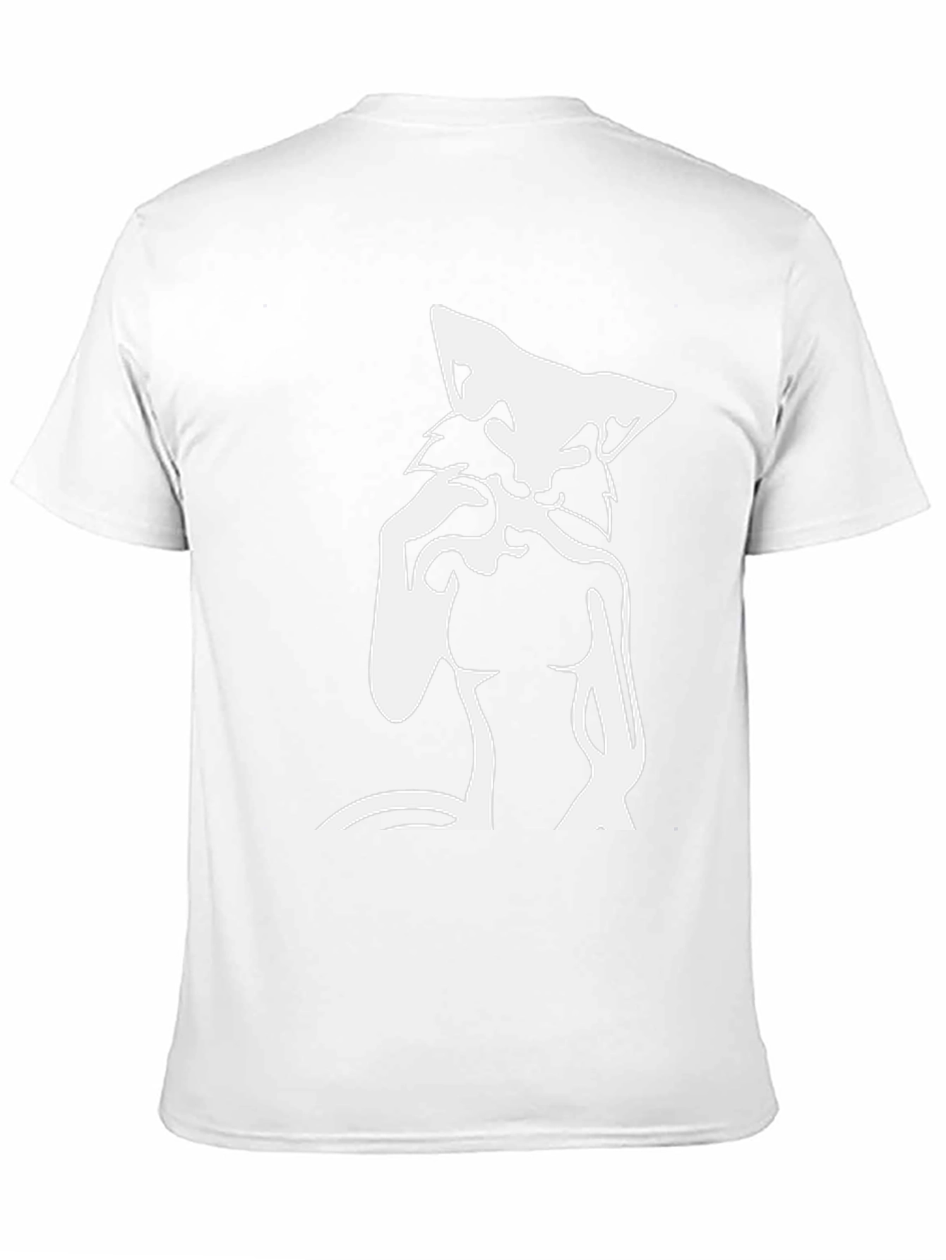 Wolf Graphic T-Shirt - Mens Black Tee