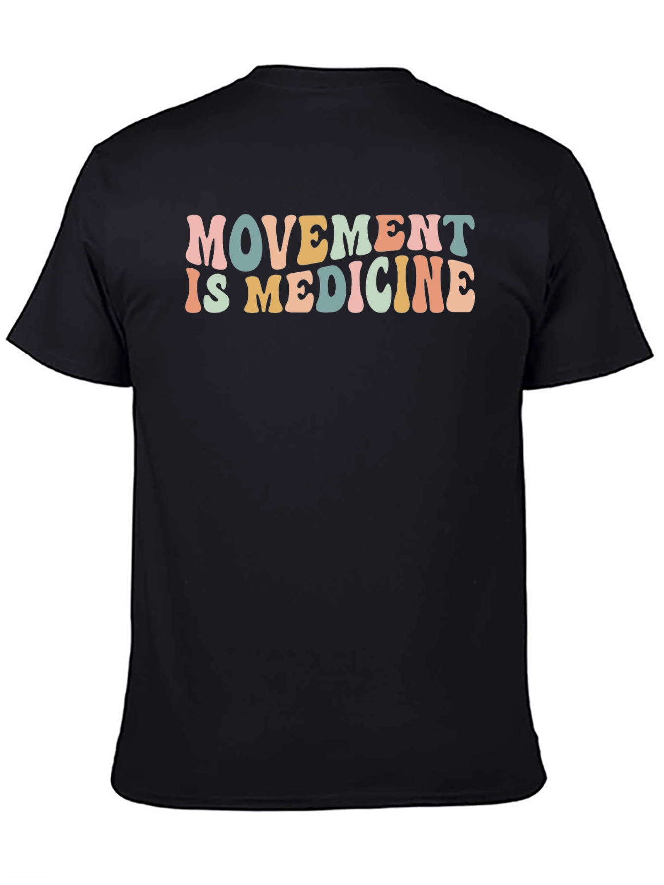 Movement Is Medicine T-Shirt - Graphic Print Tee