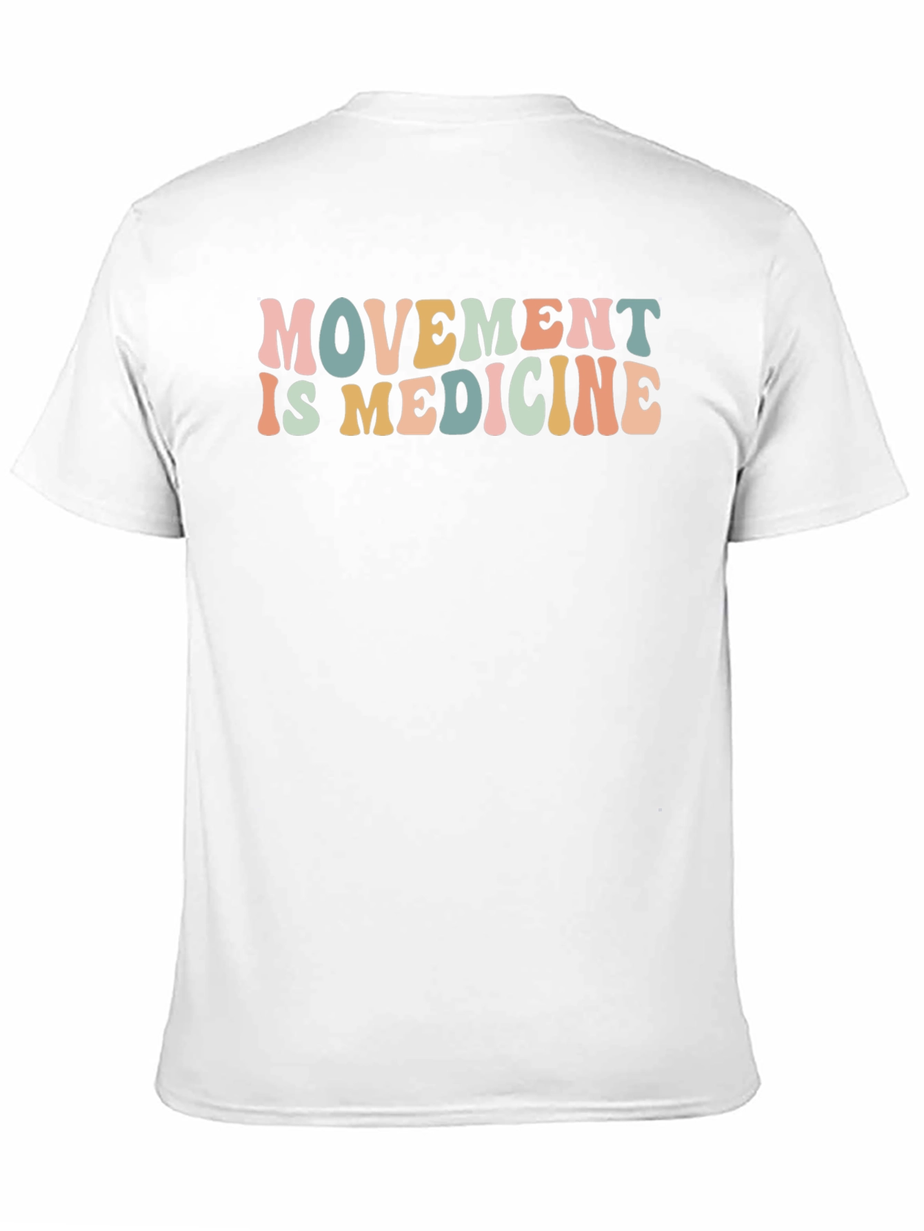 Movement Is Medicine T-Shirt - Graphic Print Tee