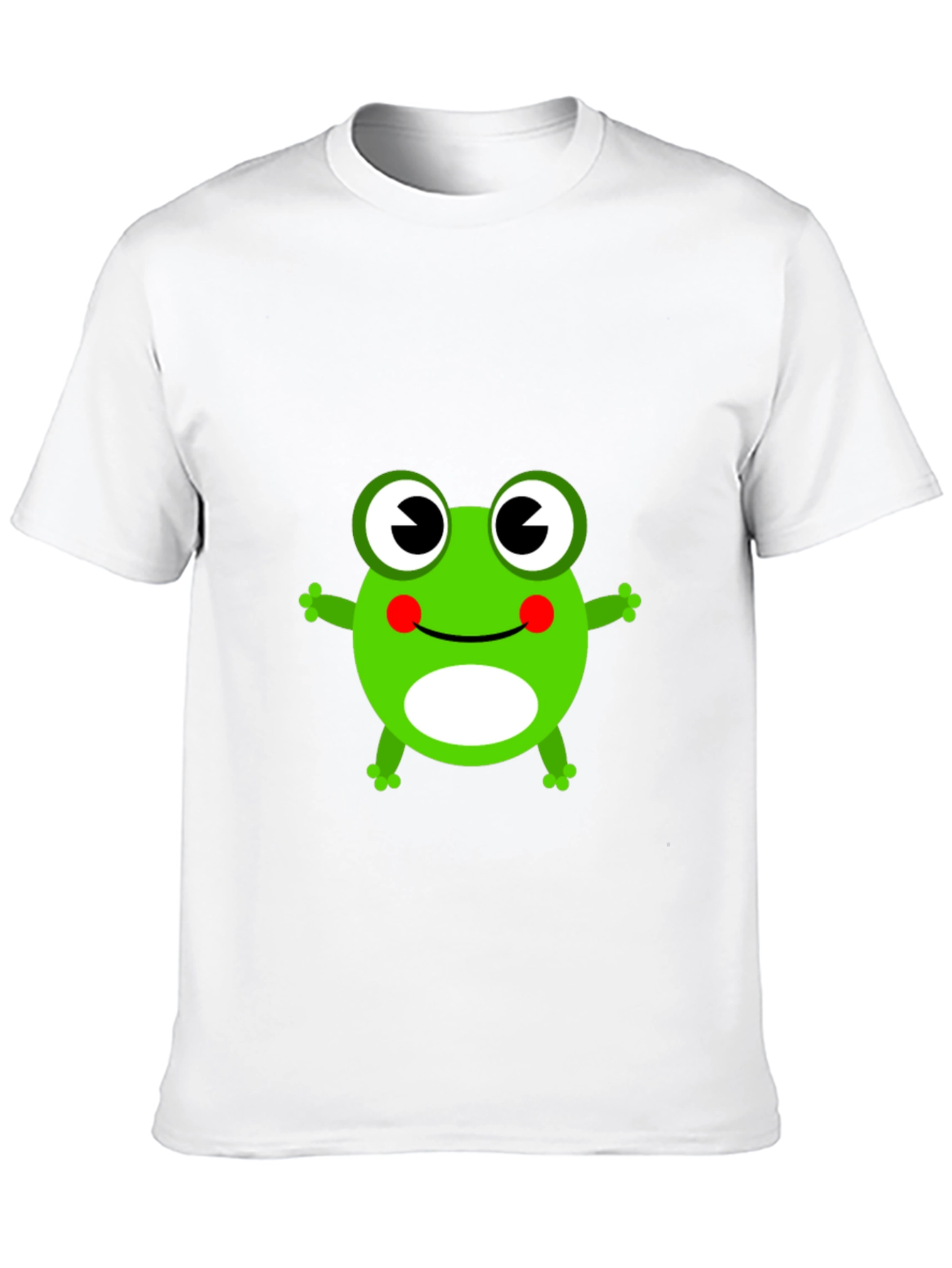 Frog Graphic T-Shirt - Black Cotton Tee
