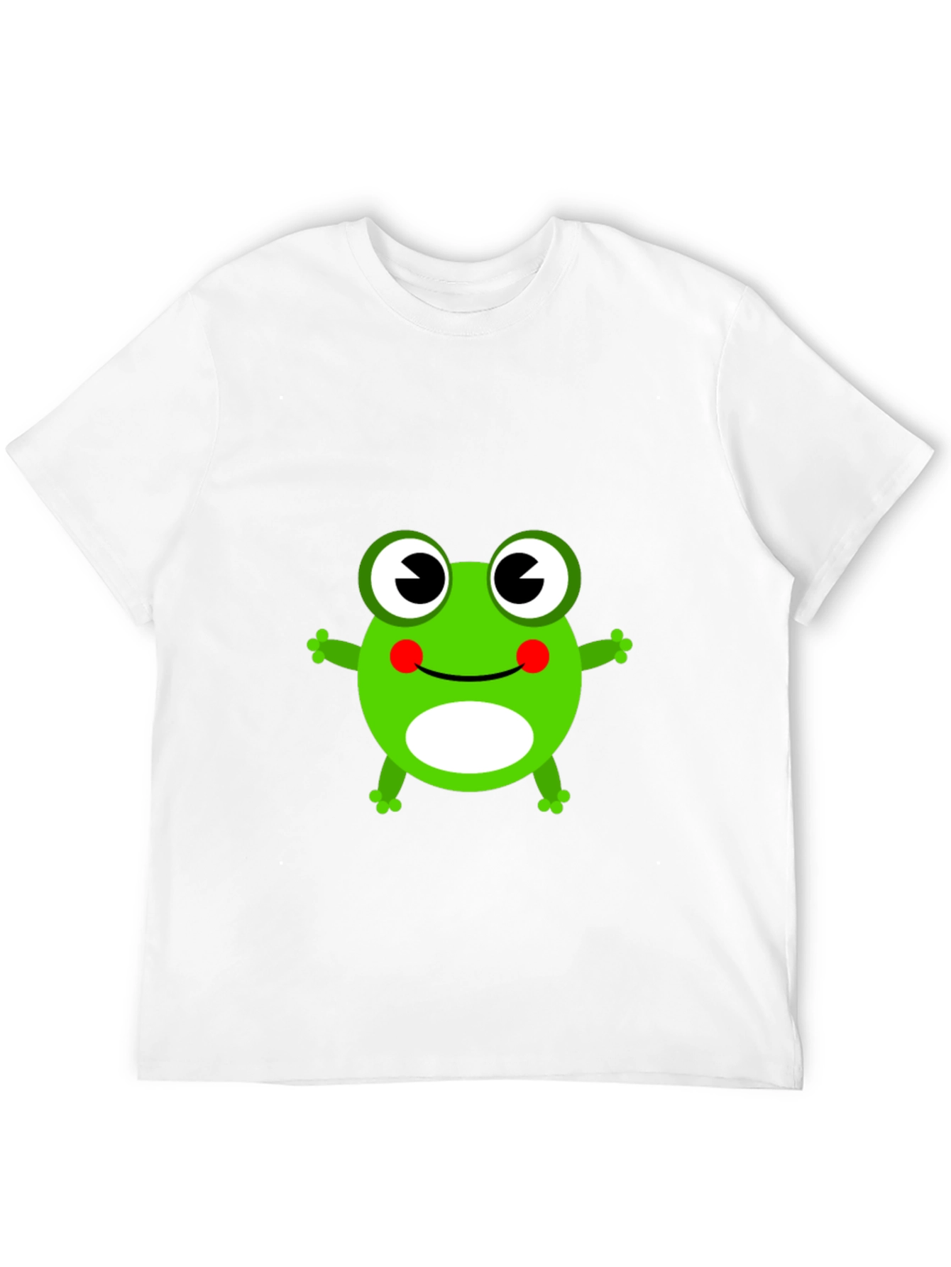 Frog Graphic T-Shirt - Black Cotton Tee