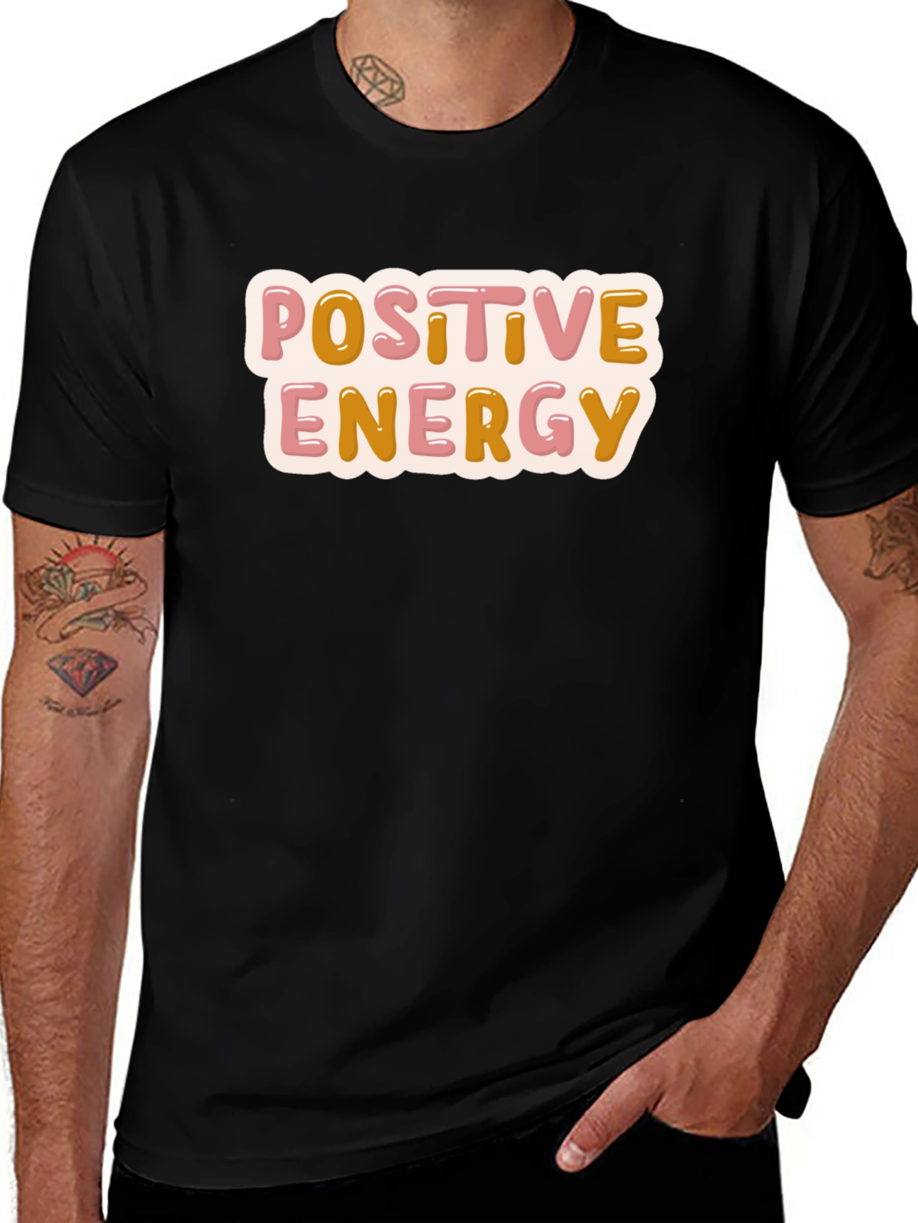 Positive Energy Black T-Shirt