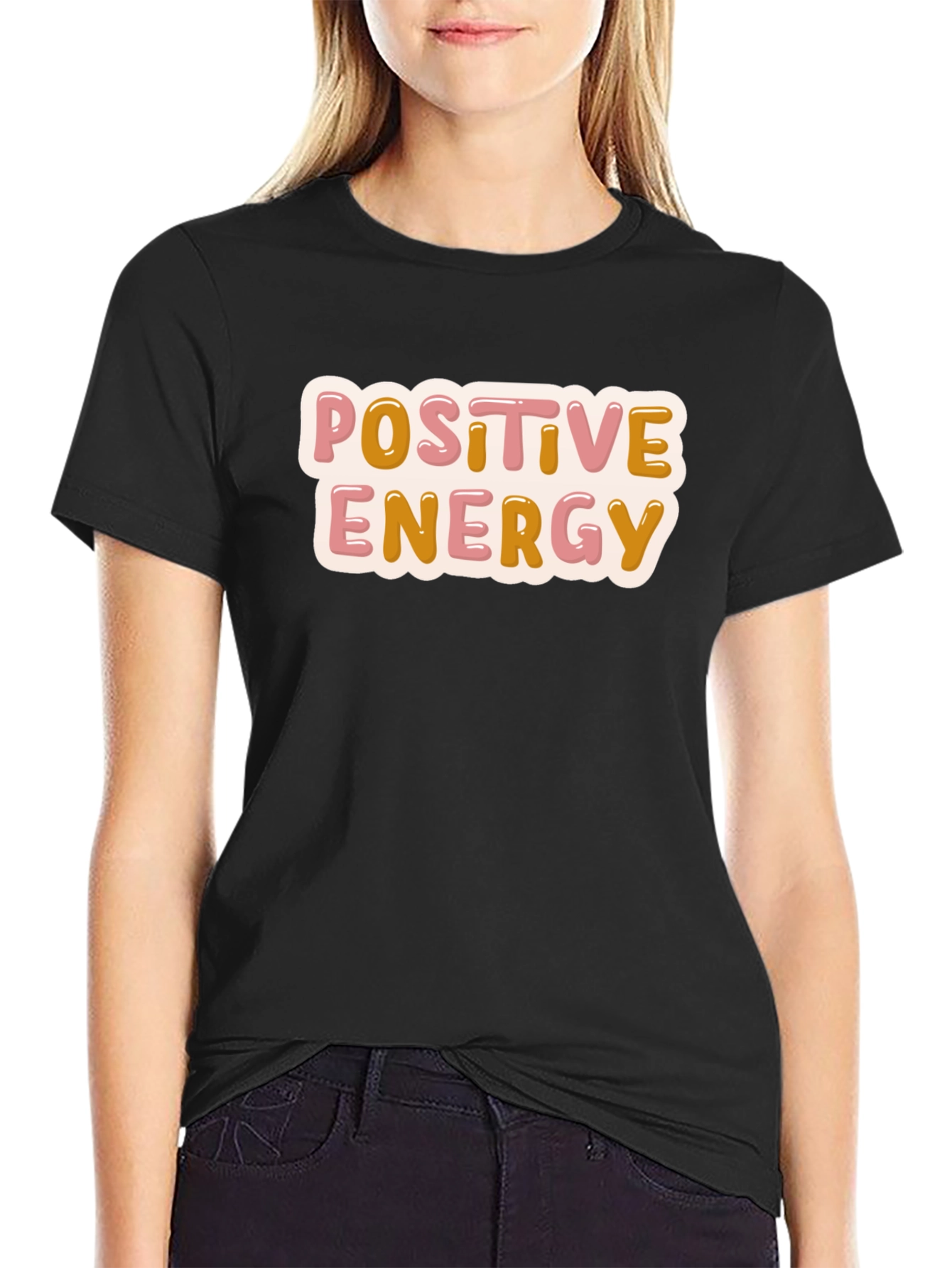 Positive Energy Black T-Shirt