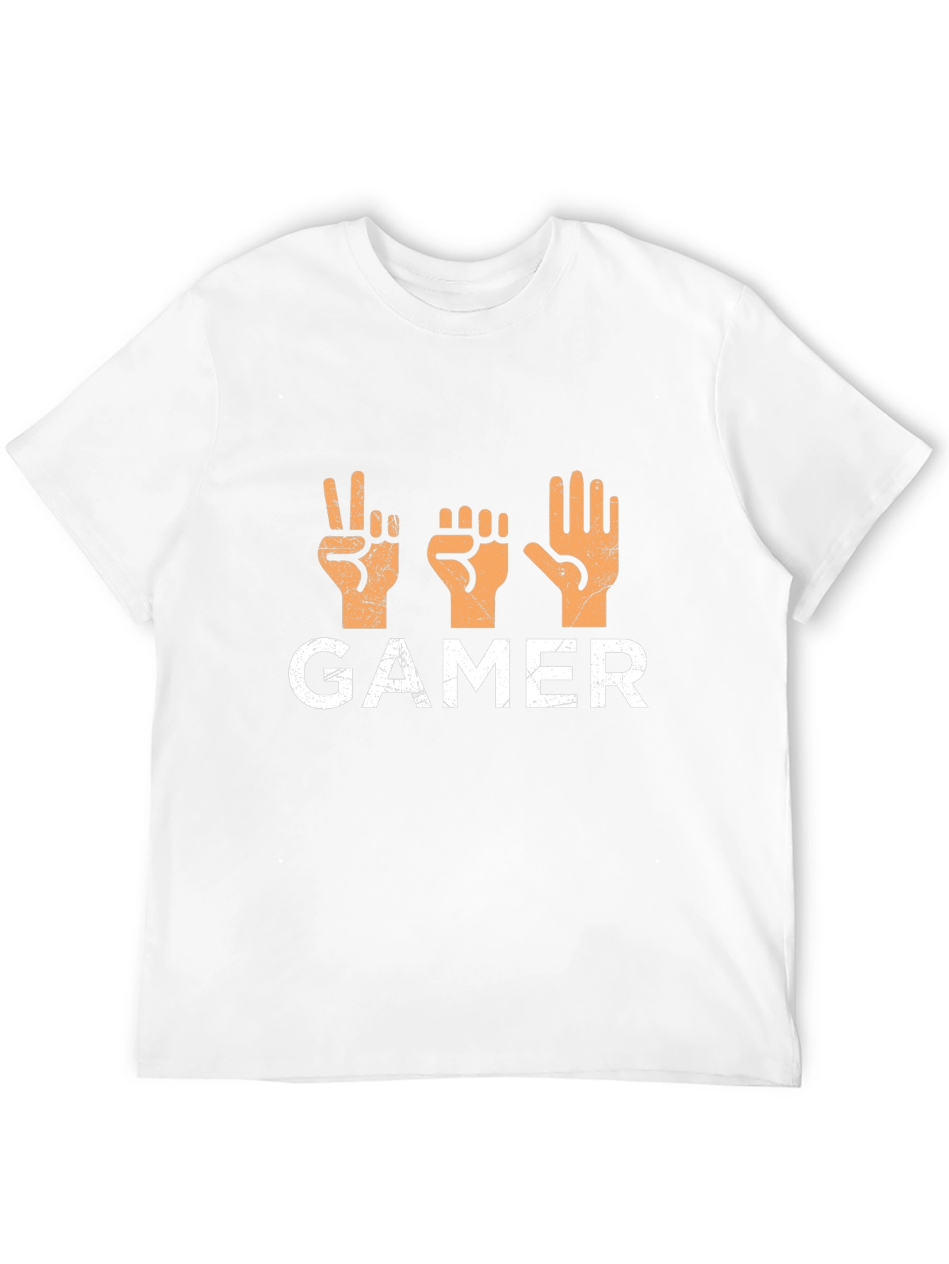 Gamer Rock Paper Scissors T-Shirt - Black