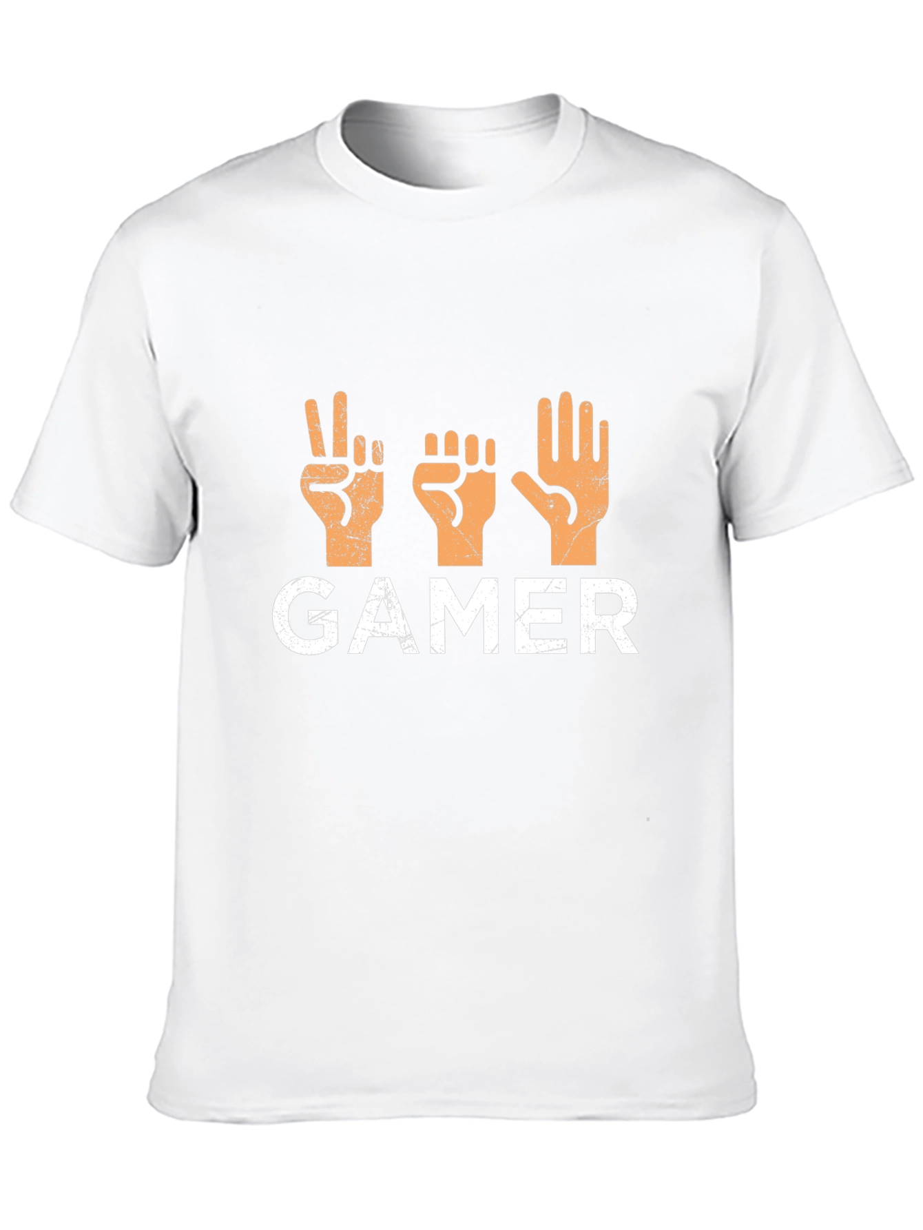 Gamer Rock Paper Scissors T-Shirt - Black
