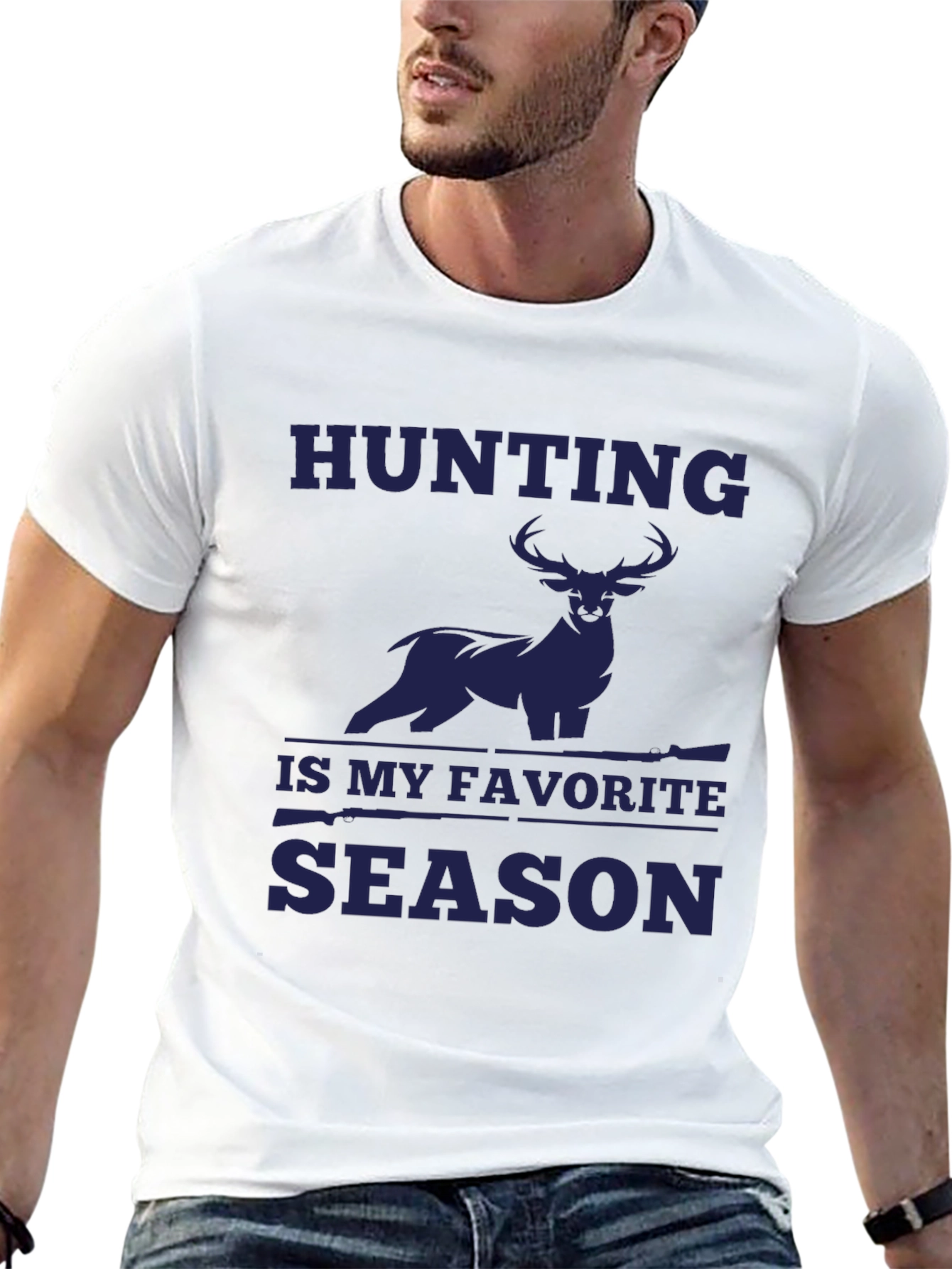 Hunting is My Favorite Season Deer Graphic Tee