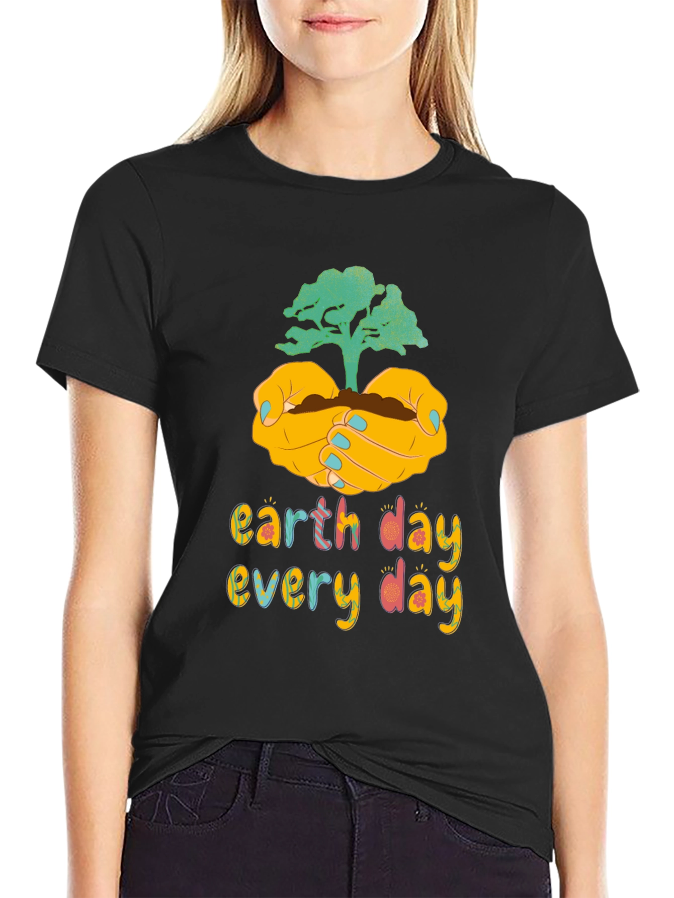 Earth Day Everyday Graphic T-Shirt
