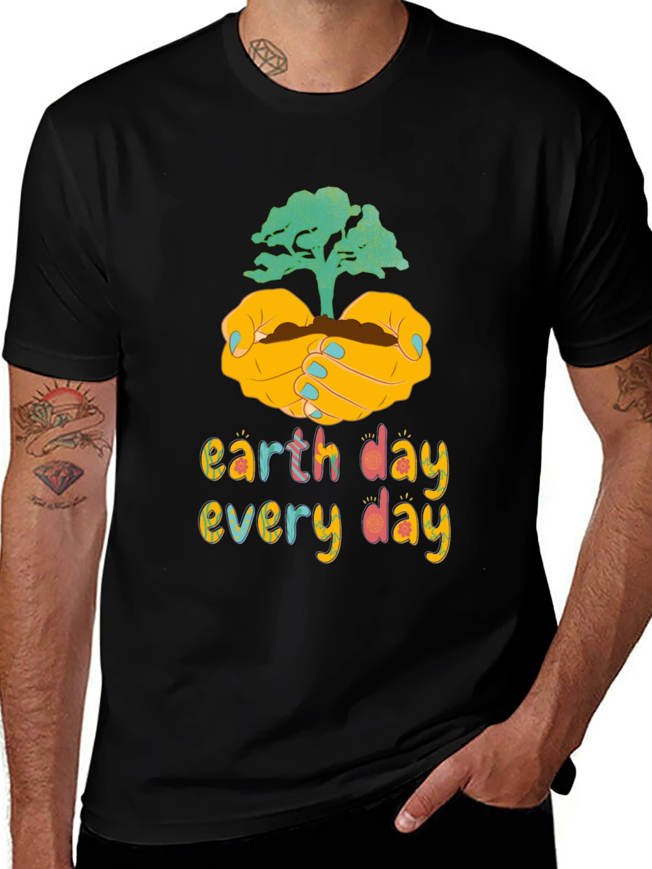 Earth Day Everyday Graphic T-Shirt