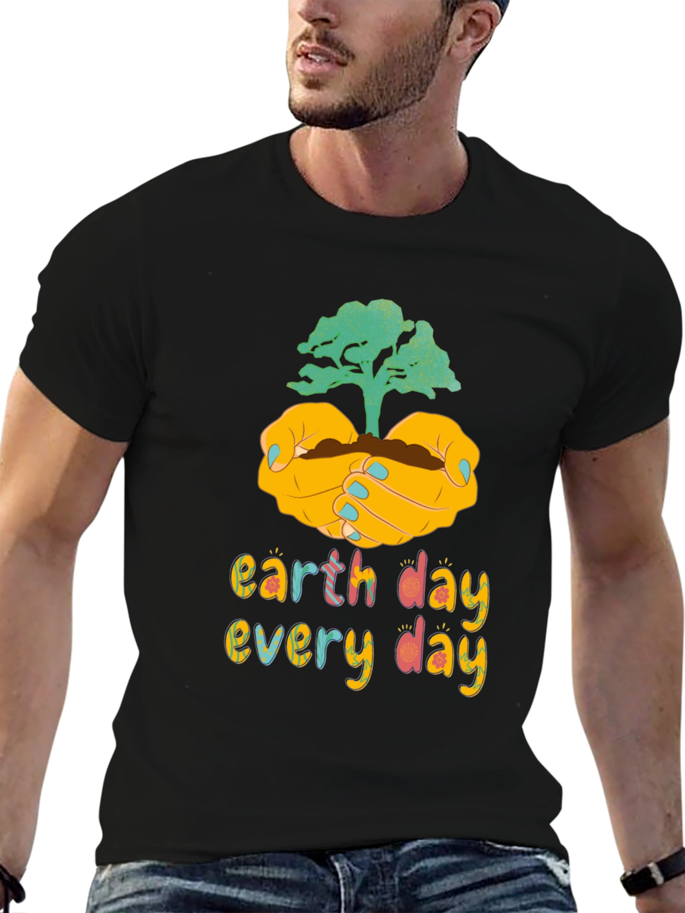 Earth Day Everyday Graphic T-Shirt