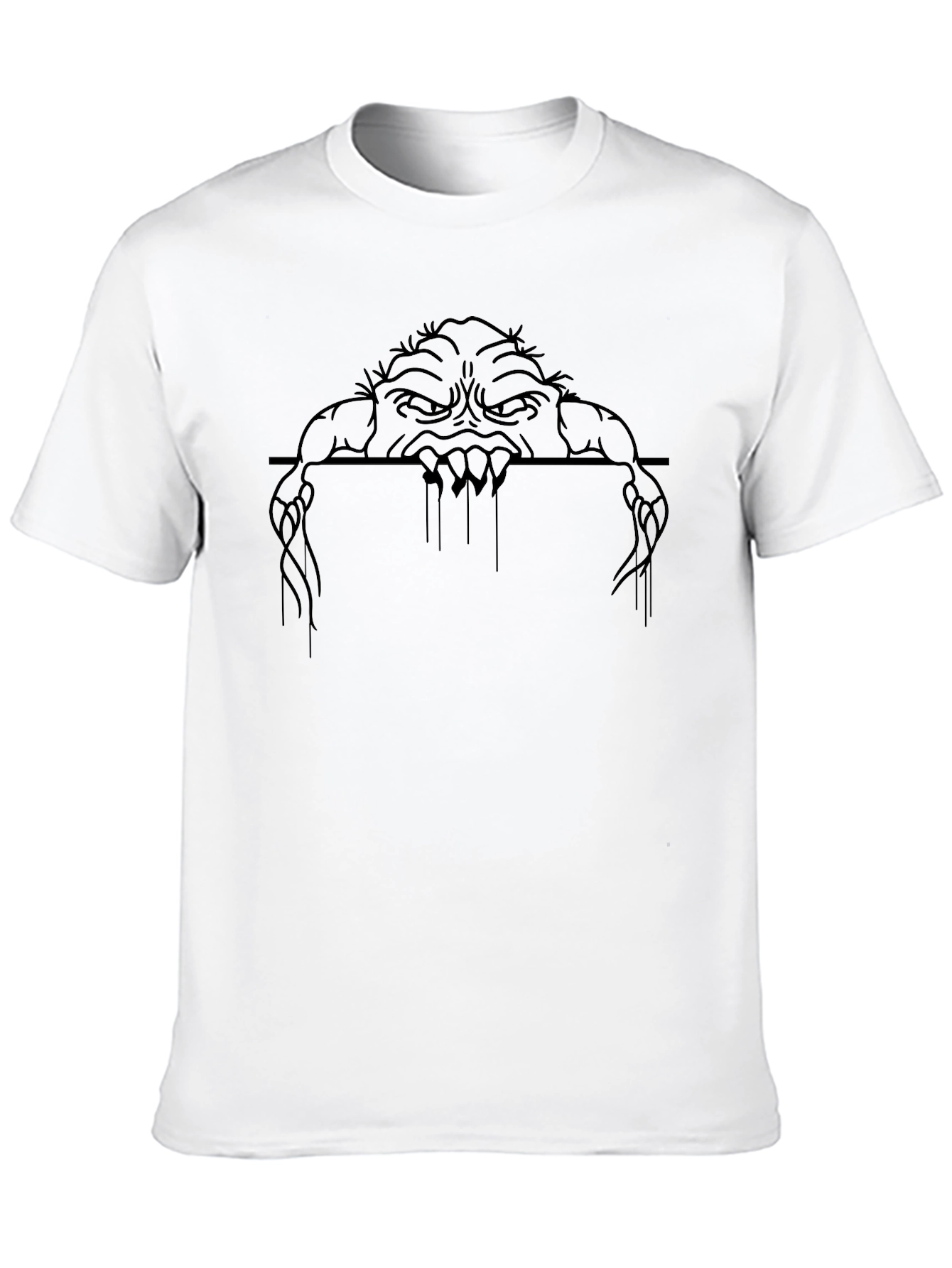 Monster Graphic Black T-Shirt