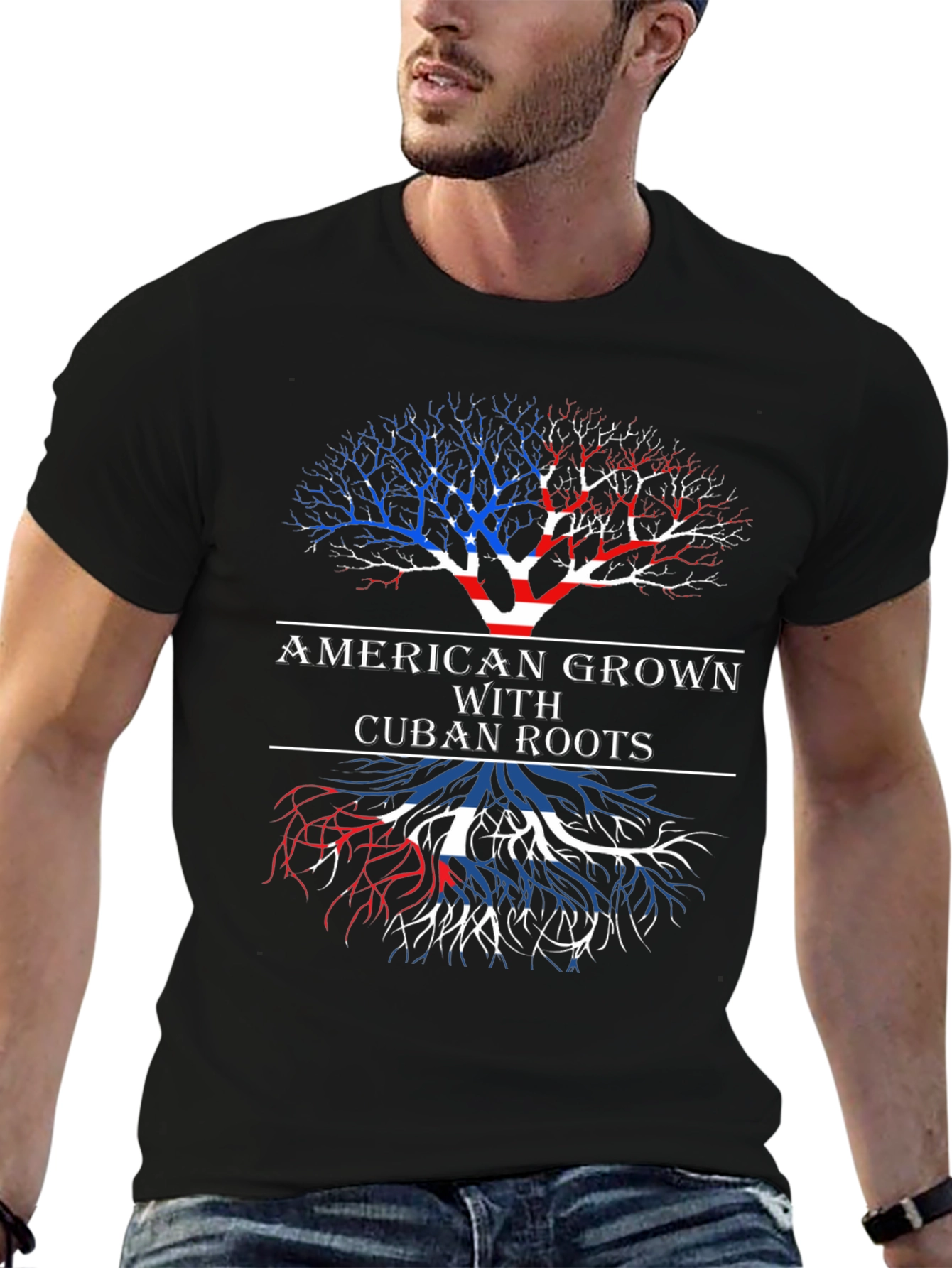 American Grown with Cuban Roots T-Shirt