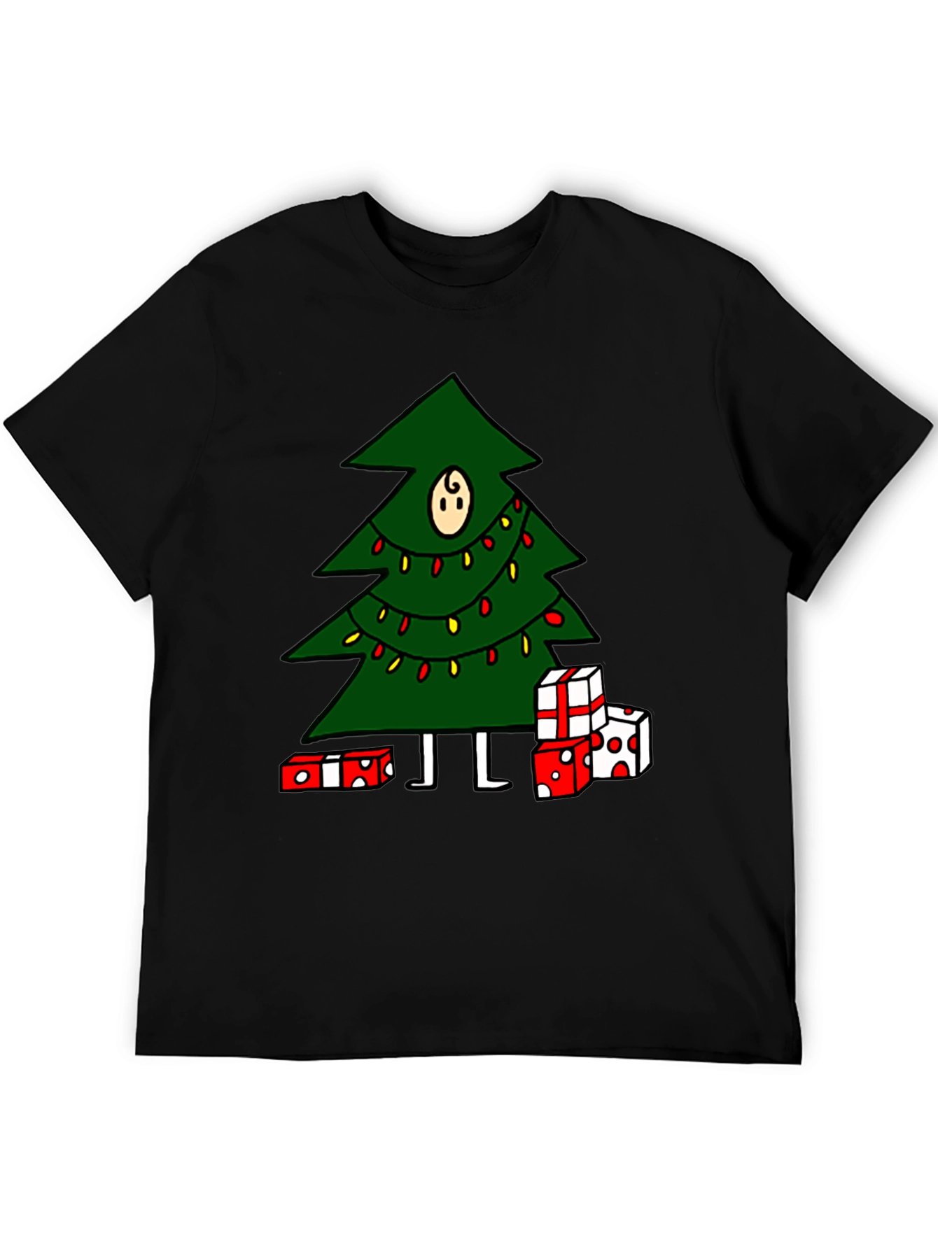 Christmas Tree Graphic Tee - Holiday Fun!
