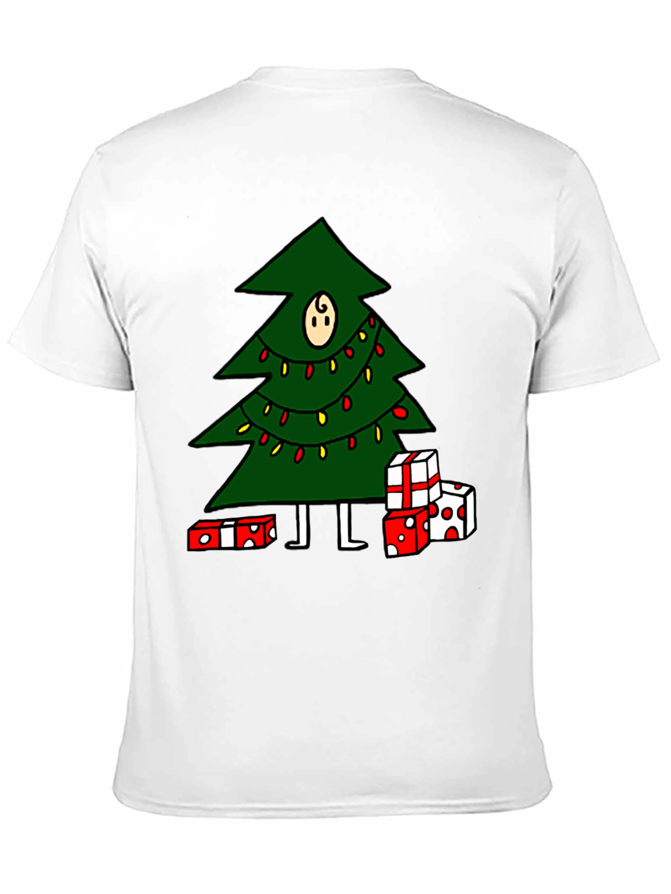 Christmas Tree Graphic Tee - Holiday Fun!