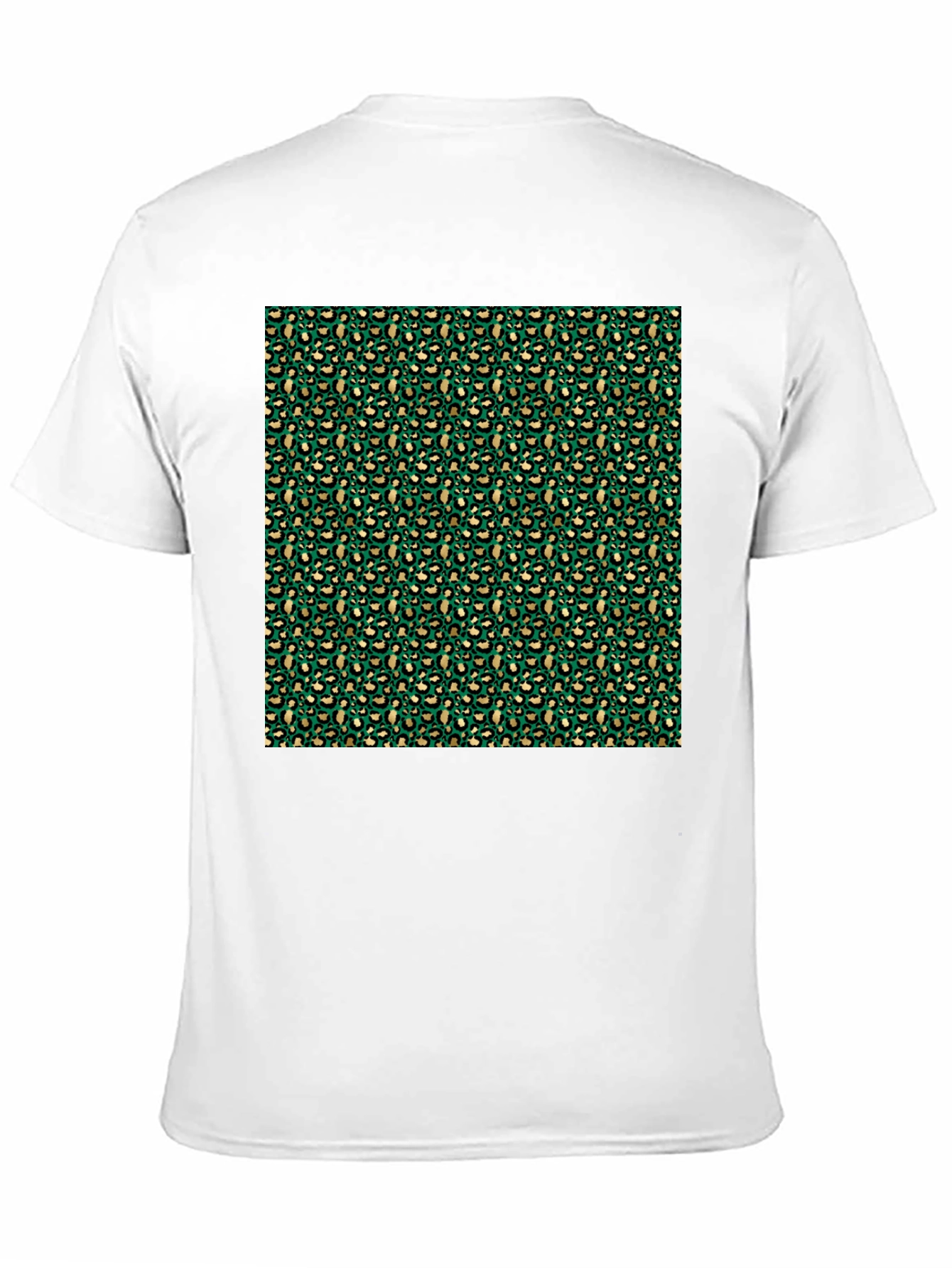 Green Leopard Print T-Shirt