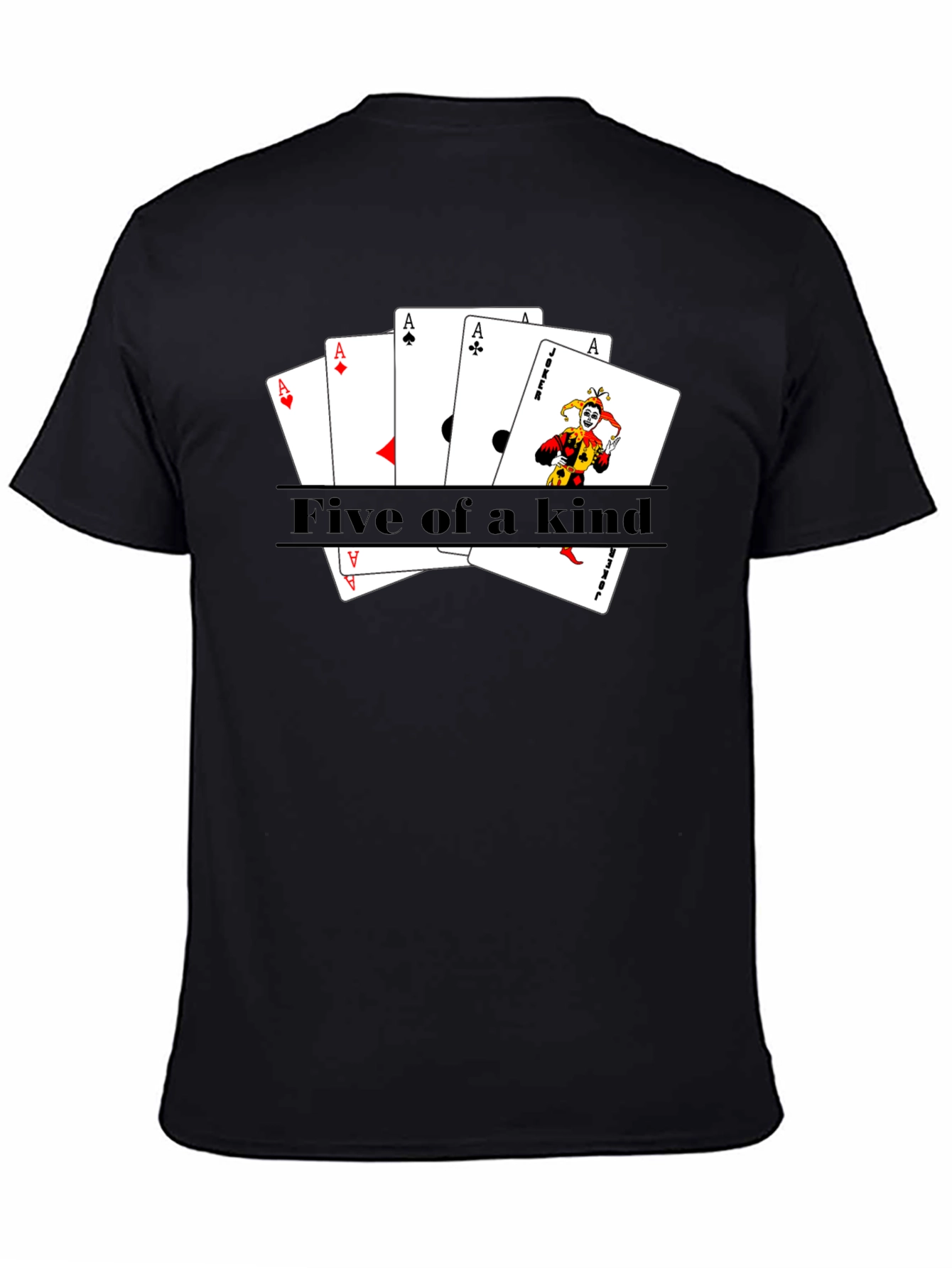 Five of a Kind Poker T-Shirt