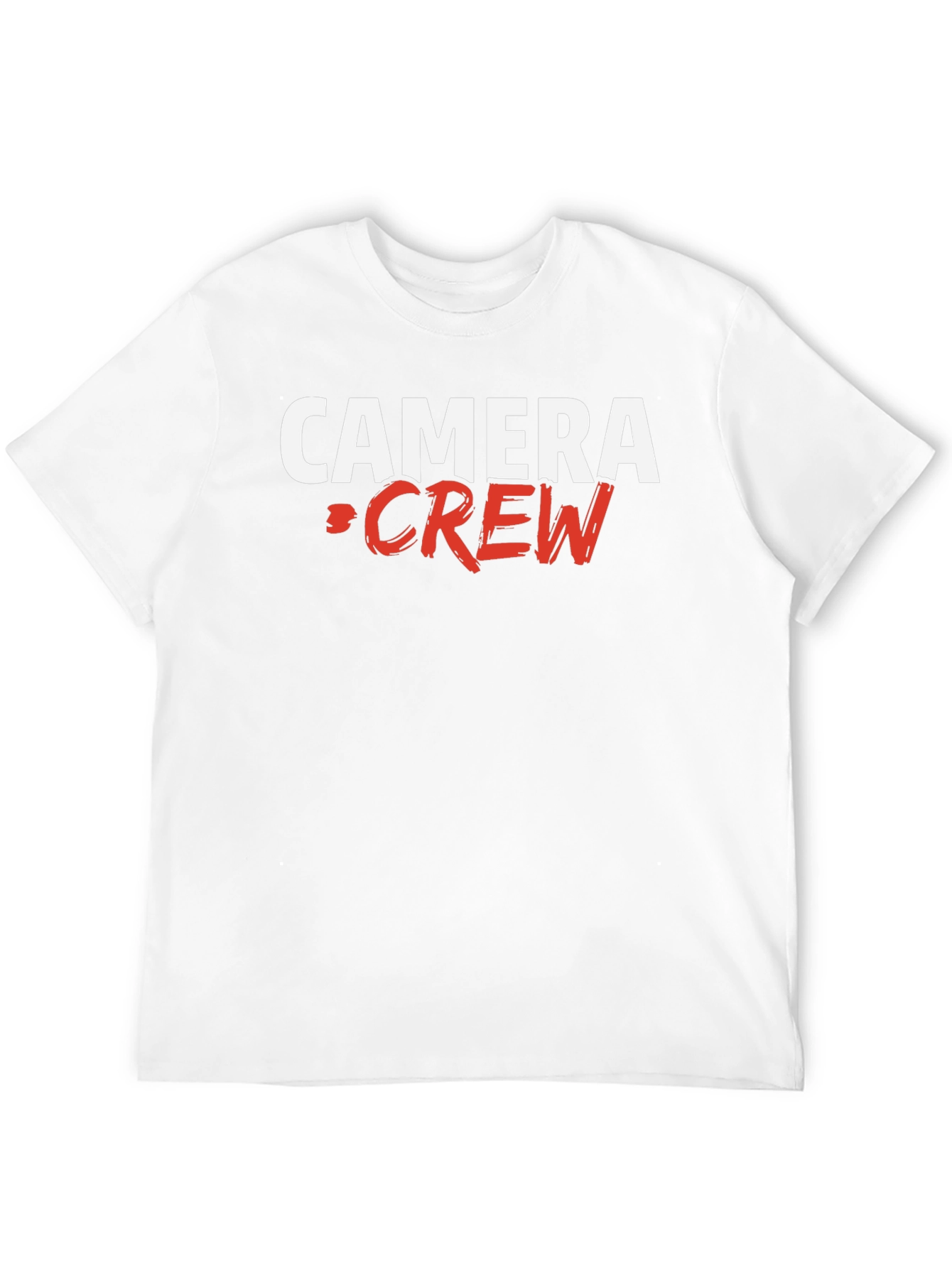 Camera Crew Graphic Tee - Black