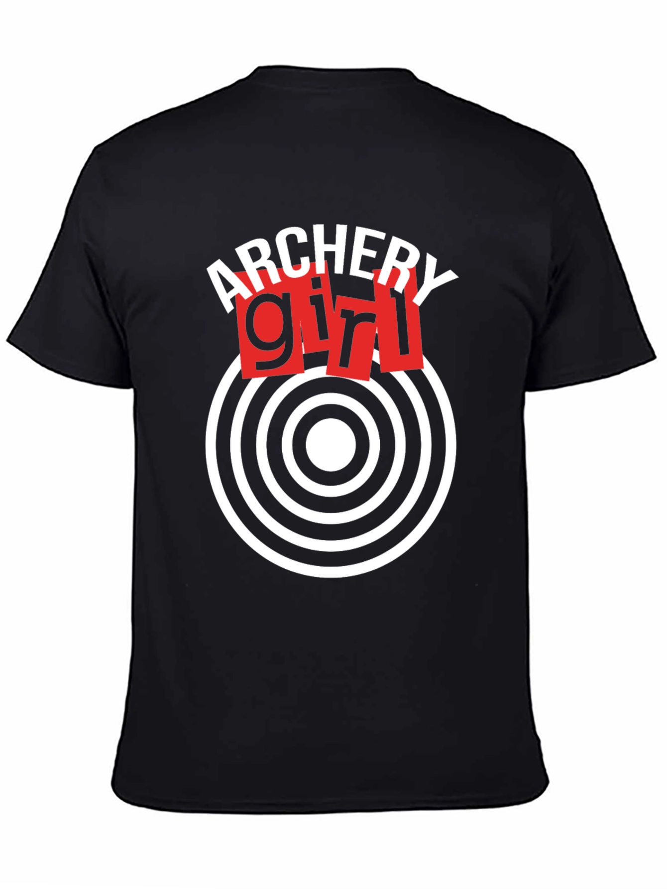 Archery Girl Target T-Shirt