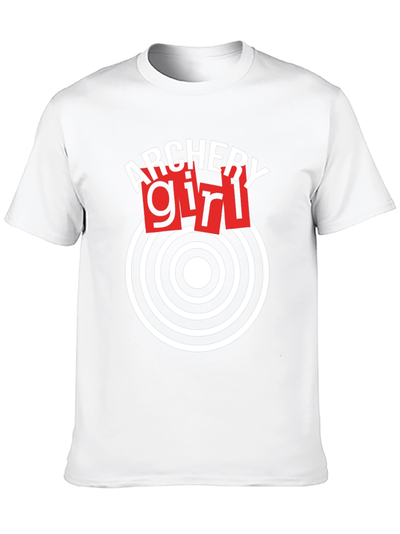 Archery Girl Target T-Shirt