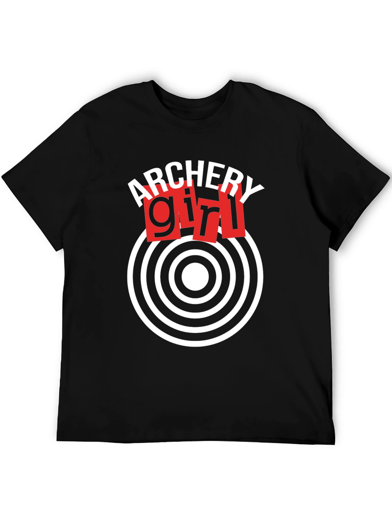 Archery Girl Target T-Shirt