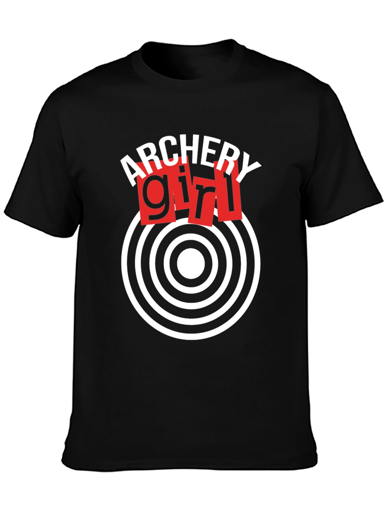 Archery Girl Target T-Shirt