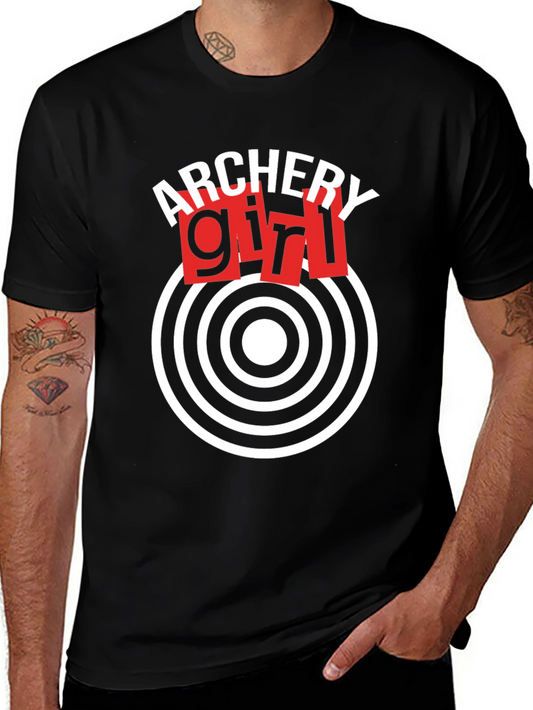 Archery Girl Target T-Shirt