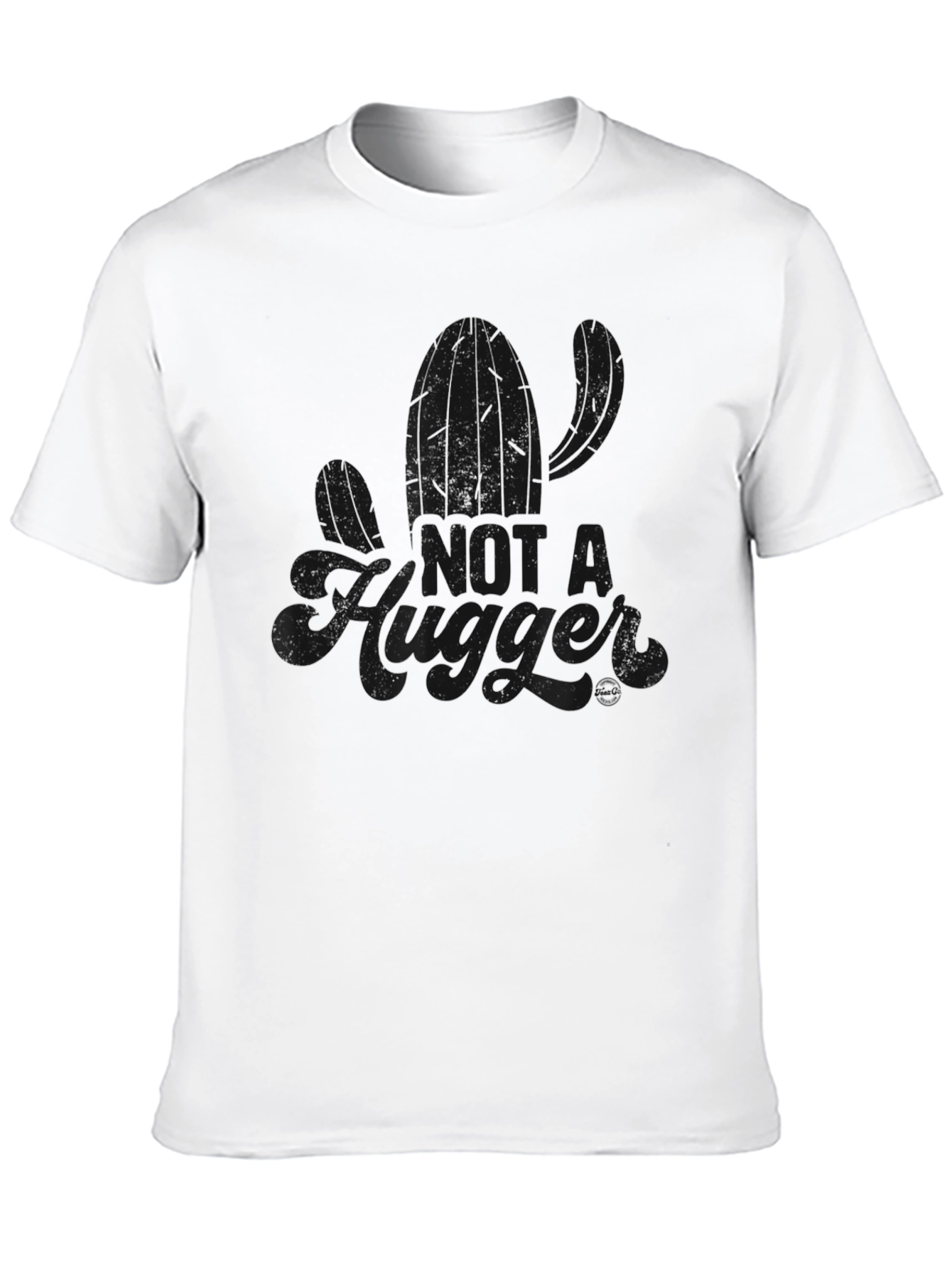 Not a Hugger Cactus Graphic T-Shirt