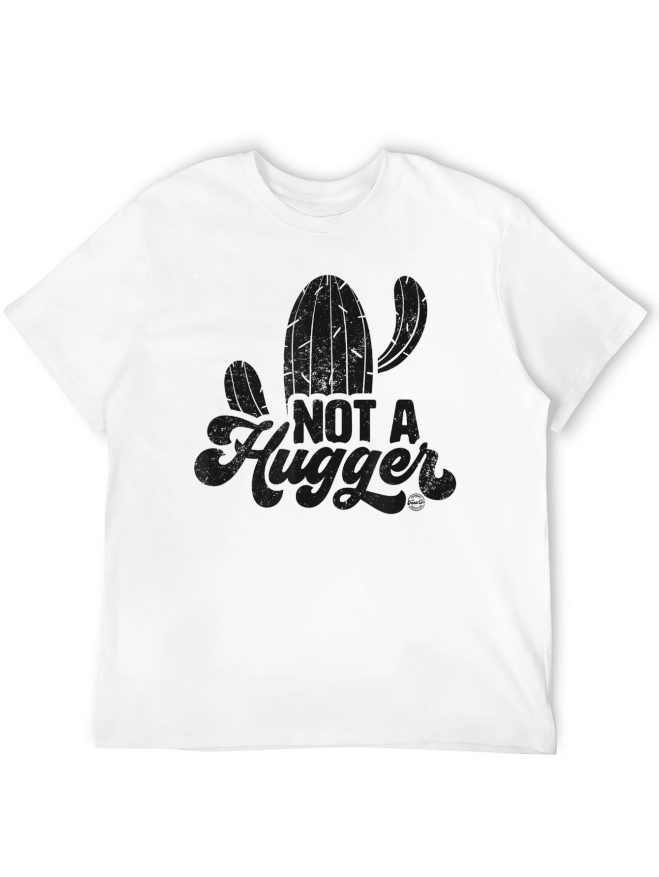 Not a Hugger Cactus Graphic T-Shirt