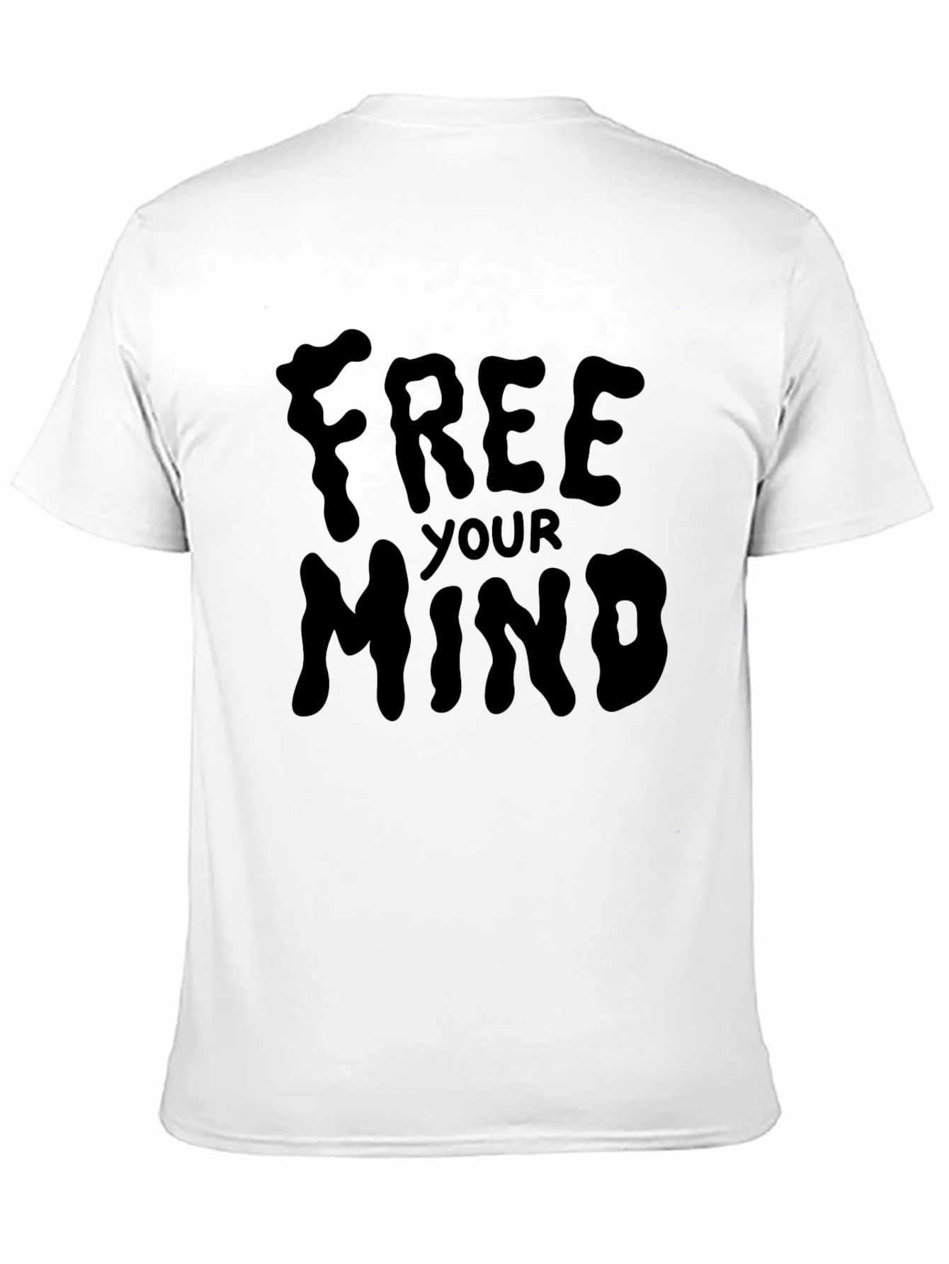 Free Your Mind Black Graphic Tee
