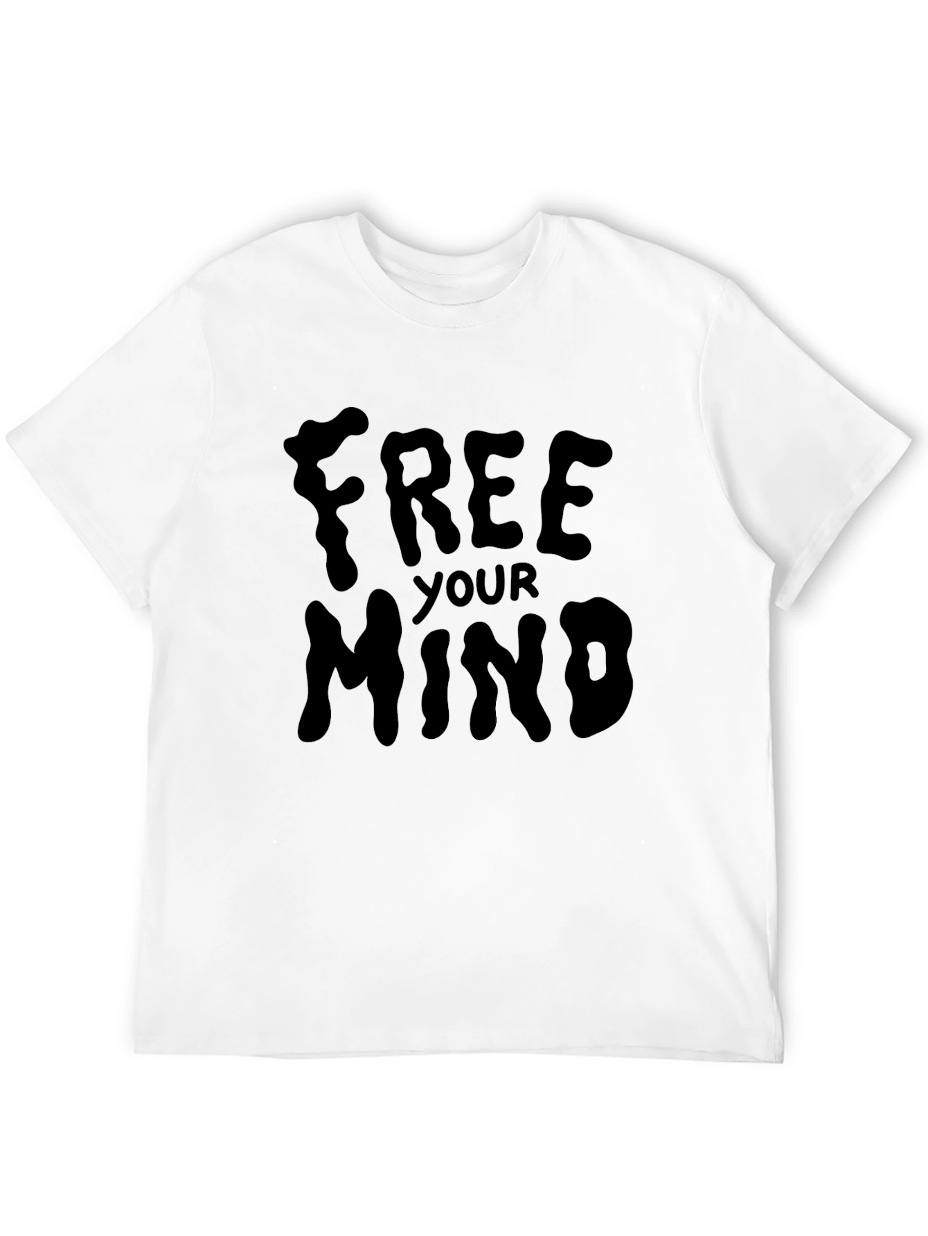 Free Your Mind Black Graphic Tee