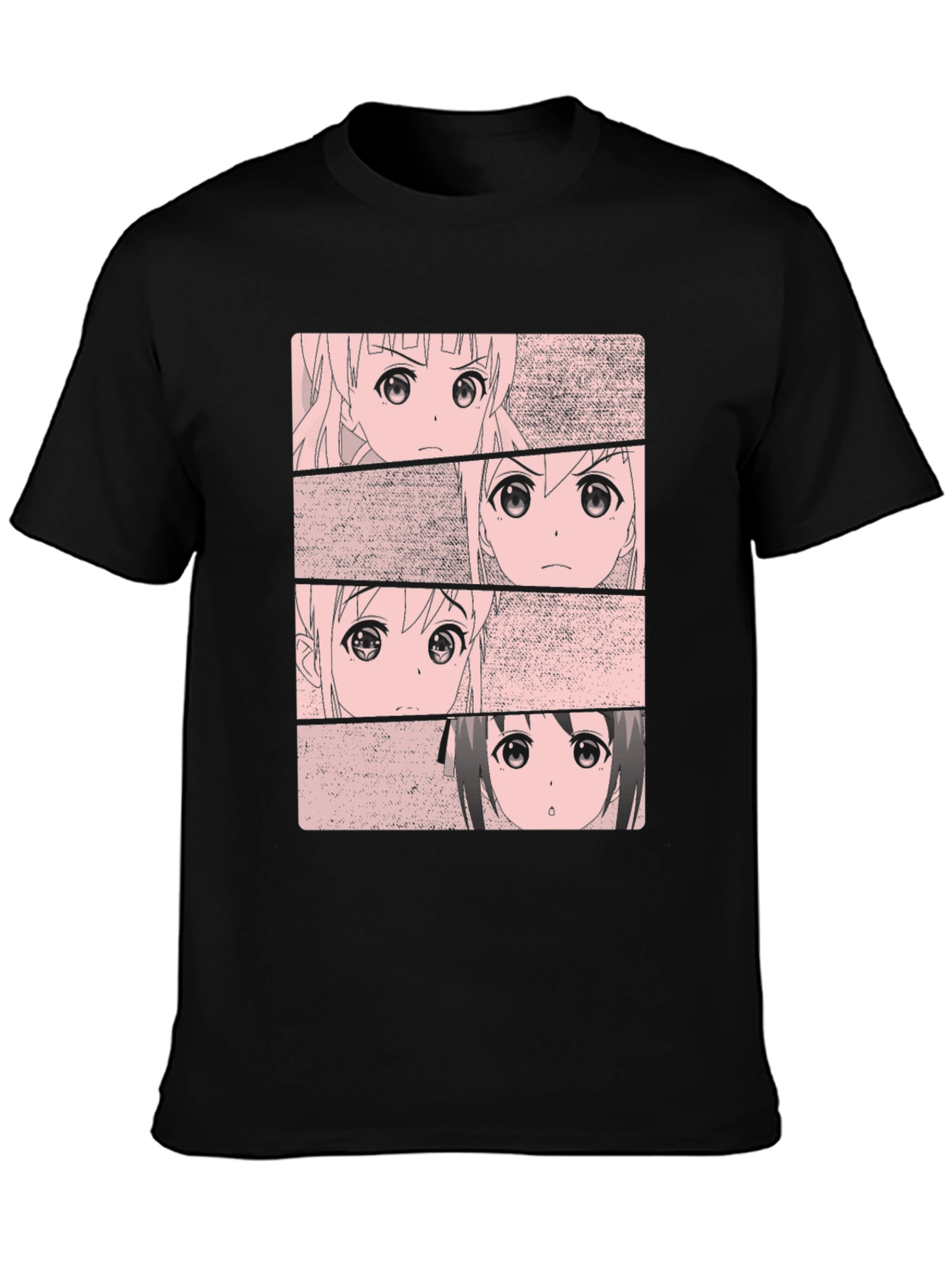 Anime Girls T-Shirt - Manga Style Graphic Tee