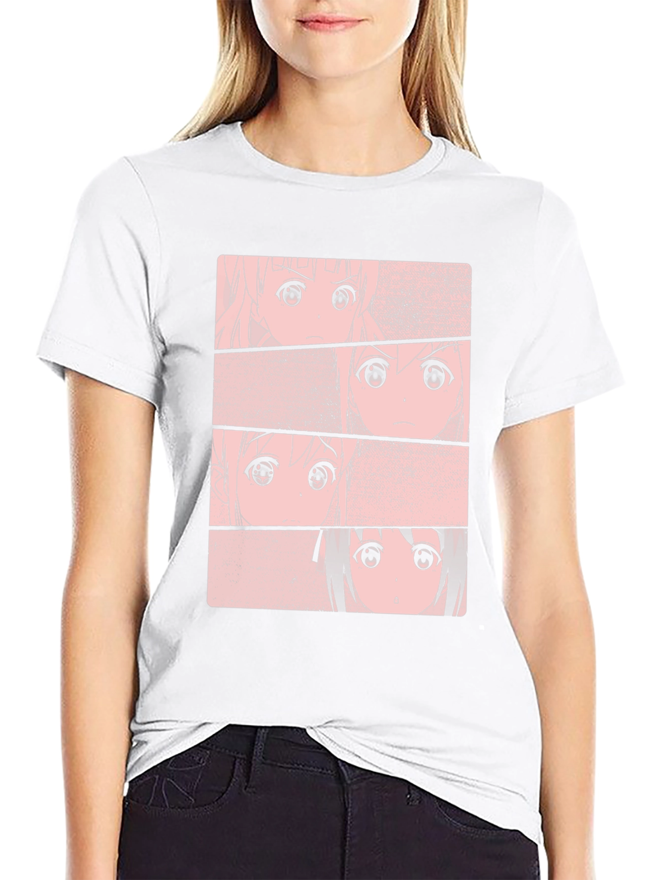 Anime Girls T-Shirt - Manga Style Graphic Tee