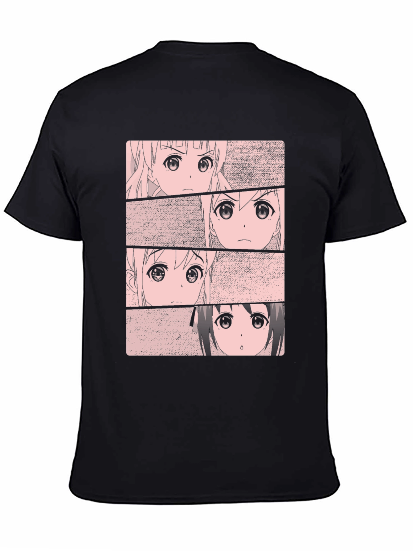 Anime Girls T-Shirt - Manga Style Graphic Tee