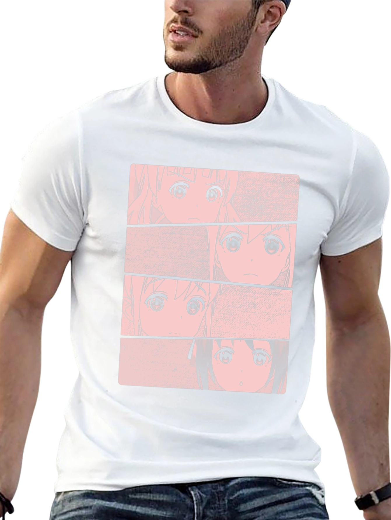 Anime Girls T-Shirt - Manga Style Graphic Tee