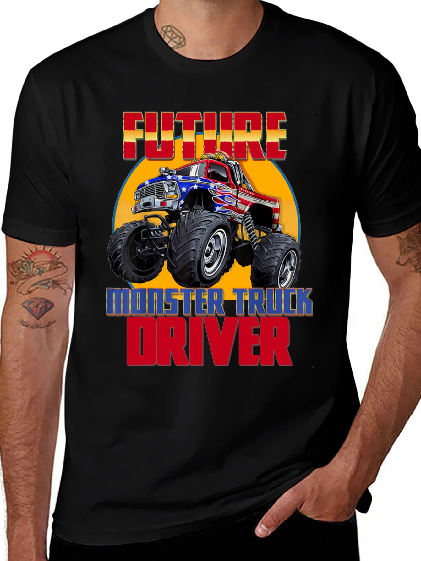 Future Monster Truck Driver T-Shirt