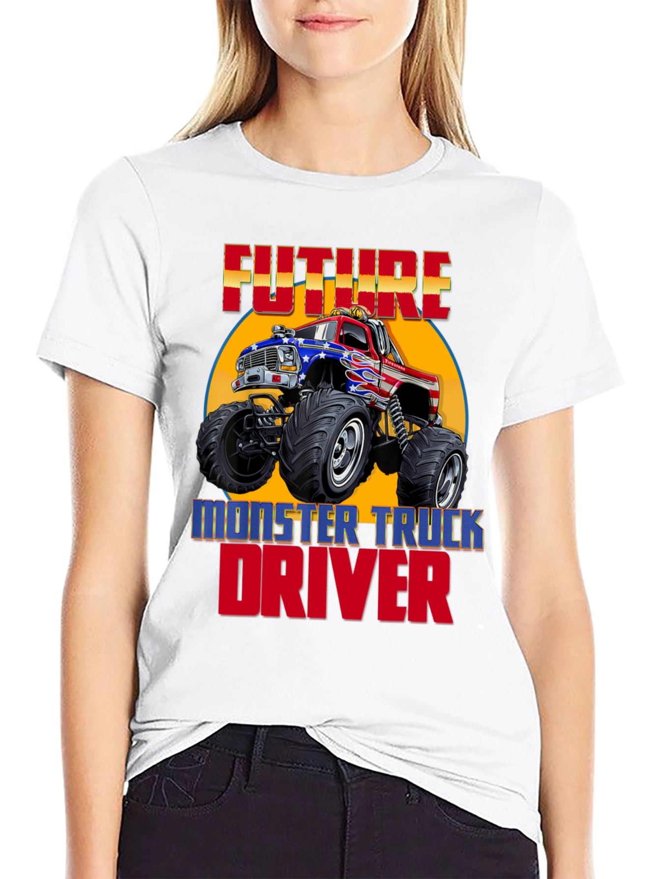 Future Monster Truck Driver T-Shirt