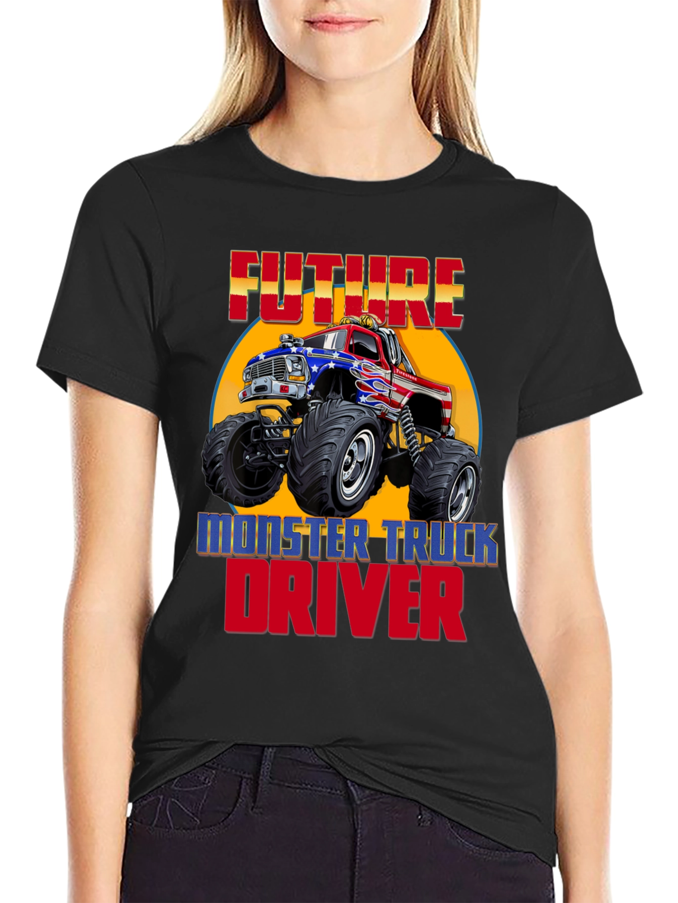 Future Monster Truck Driver T-Shirt