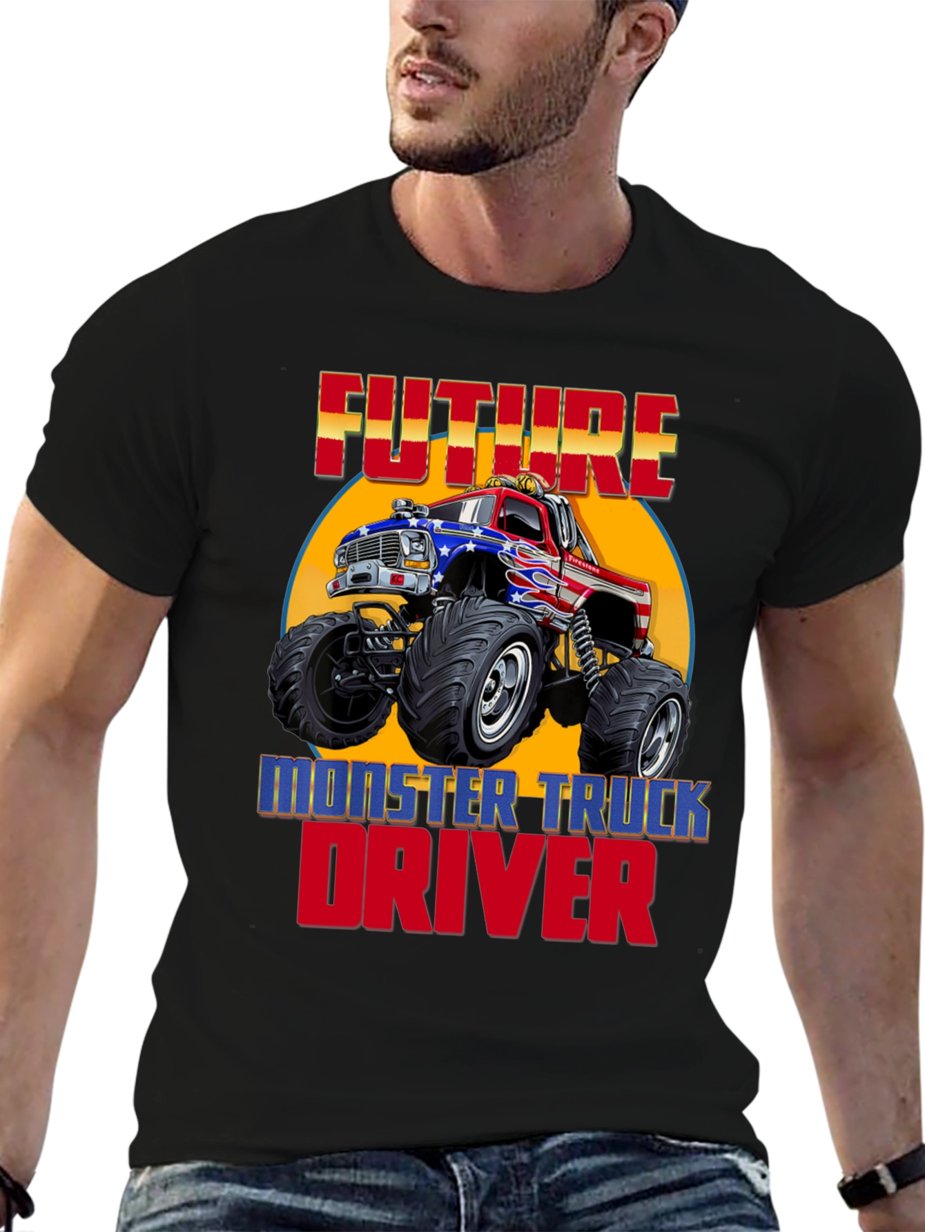 Future Monster Truck Driver T-Shirt