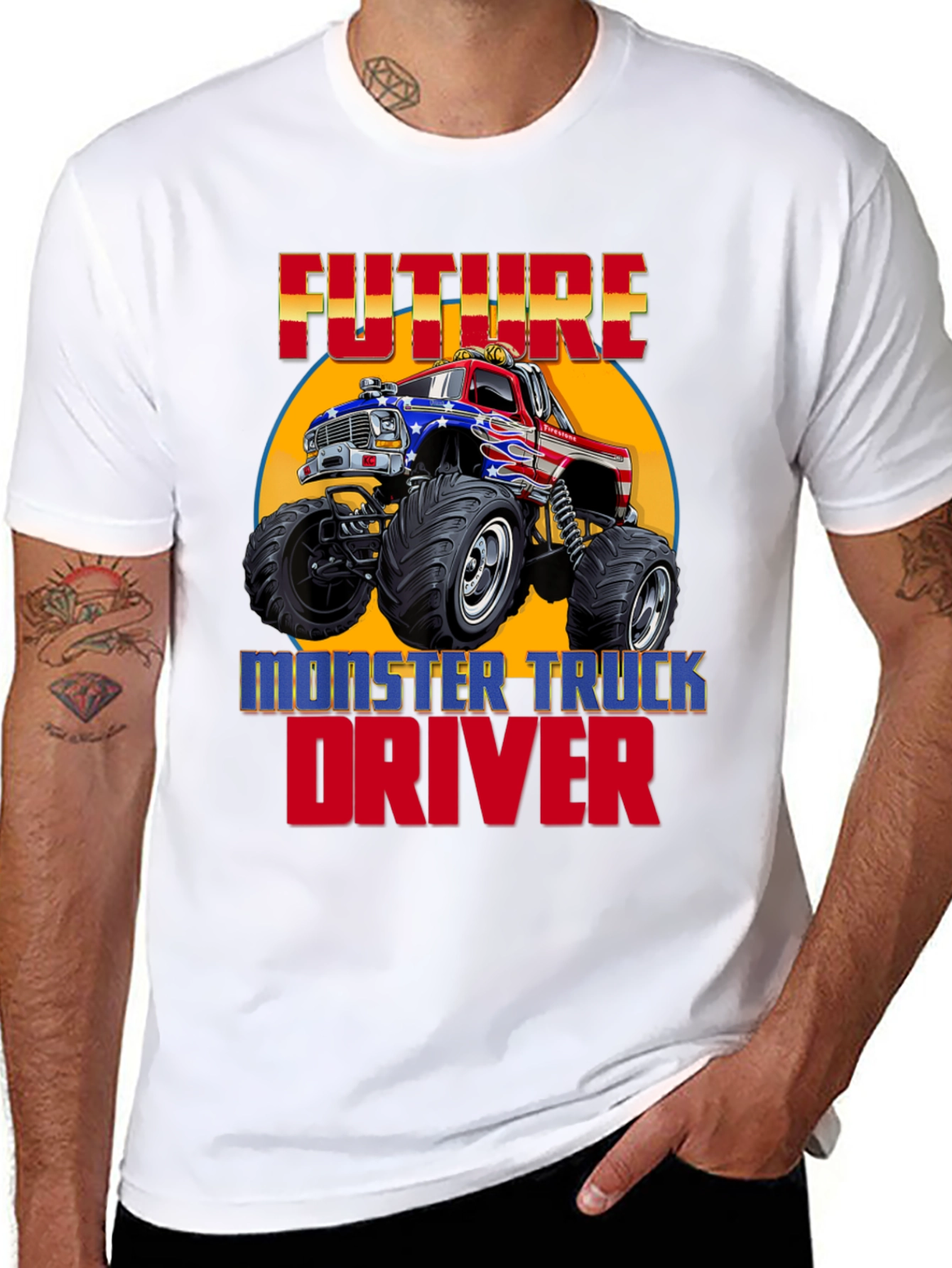 Future Monster Truck Driver T-Shirt