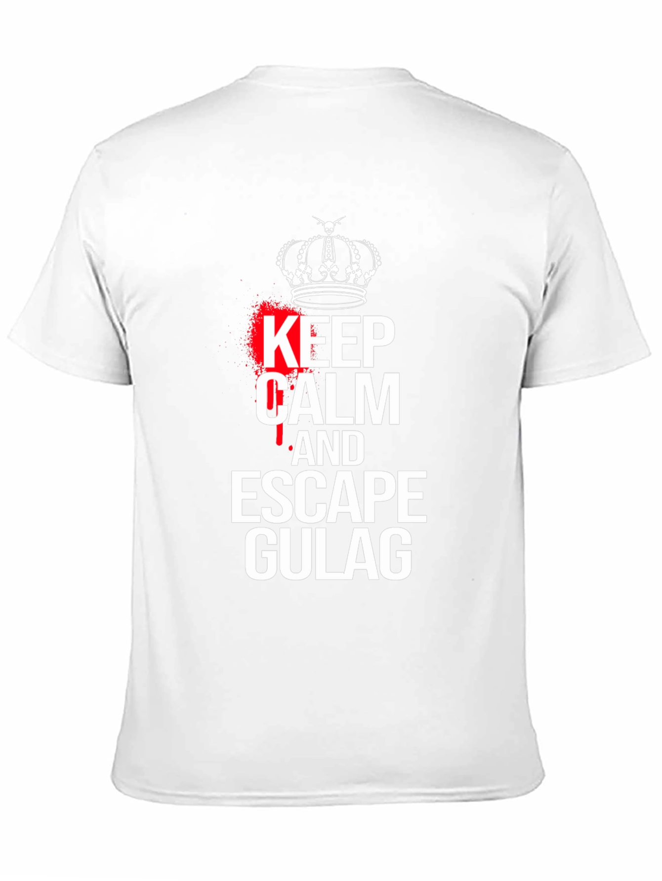 Keep Calm Escape Gulag Black T-Shirt