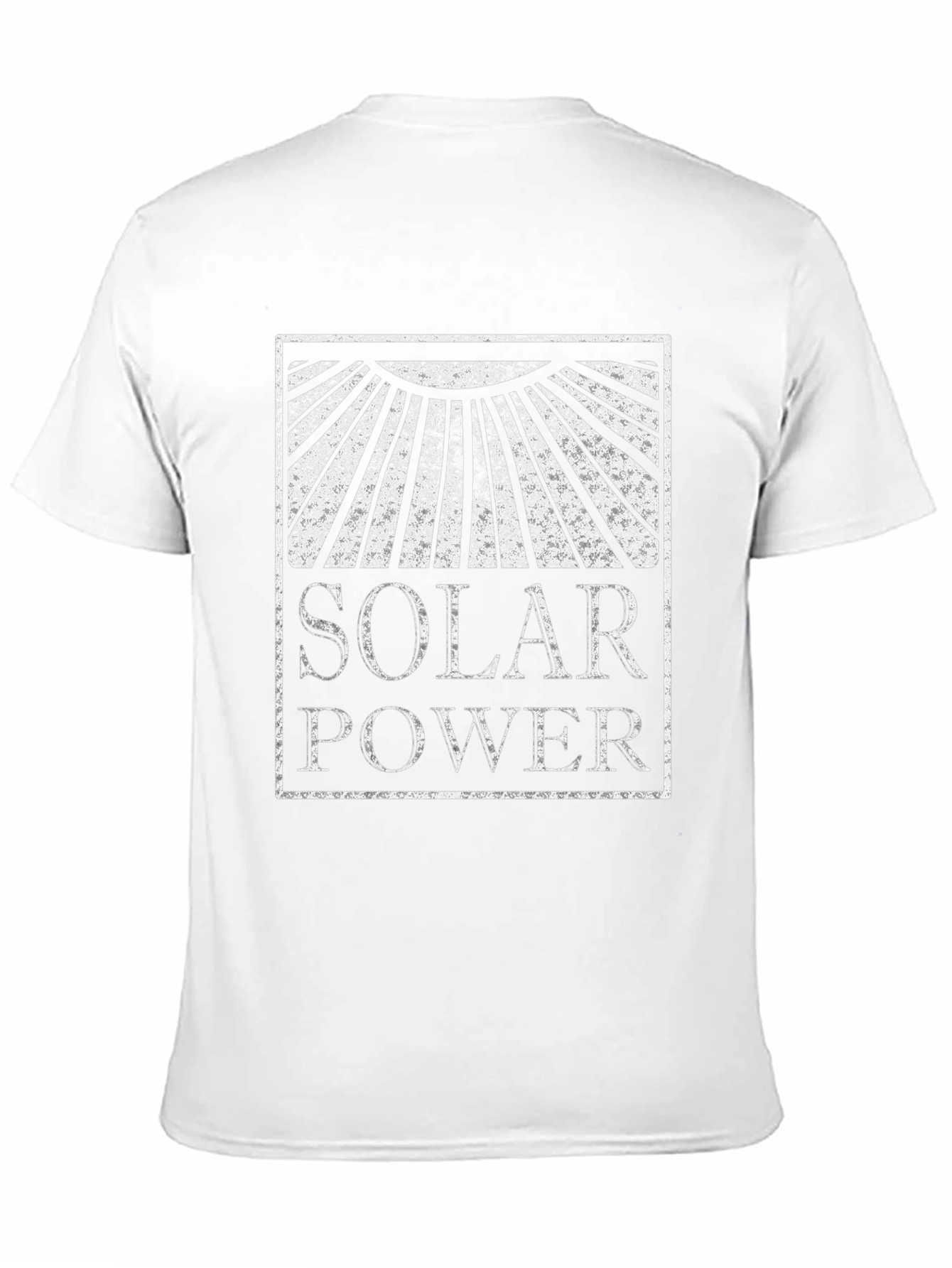 Solar Power Graphic Tee - Sustainable Energy T-Shirt