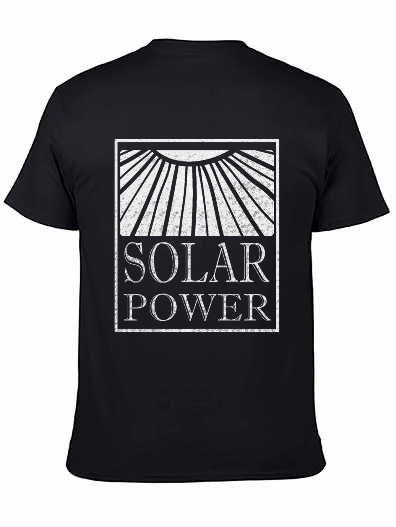 Solar Power Graphic Tee - Sustainable Energy T-Shirt