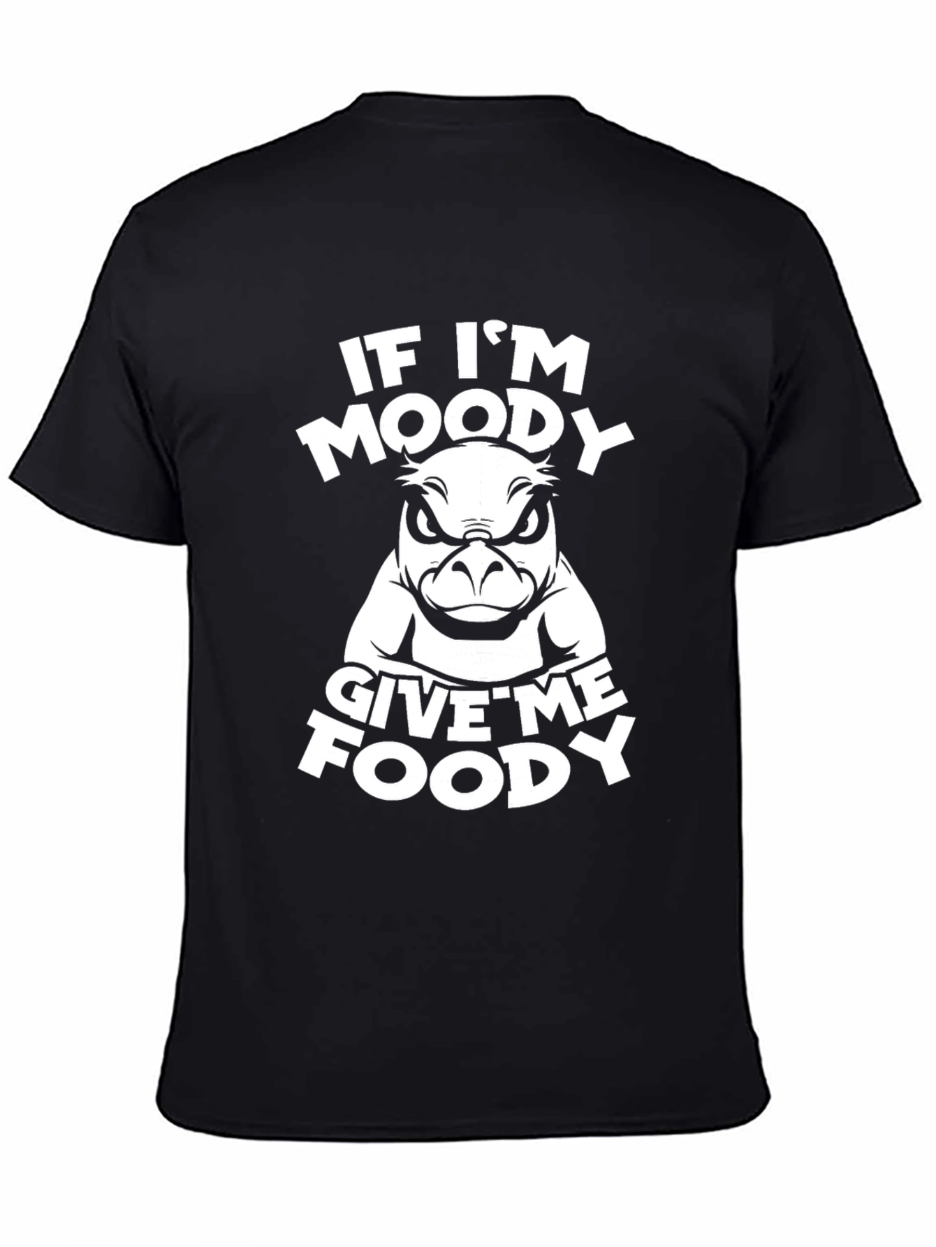 Moody Foody Graphic T-Shirt - Funny Apparel