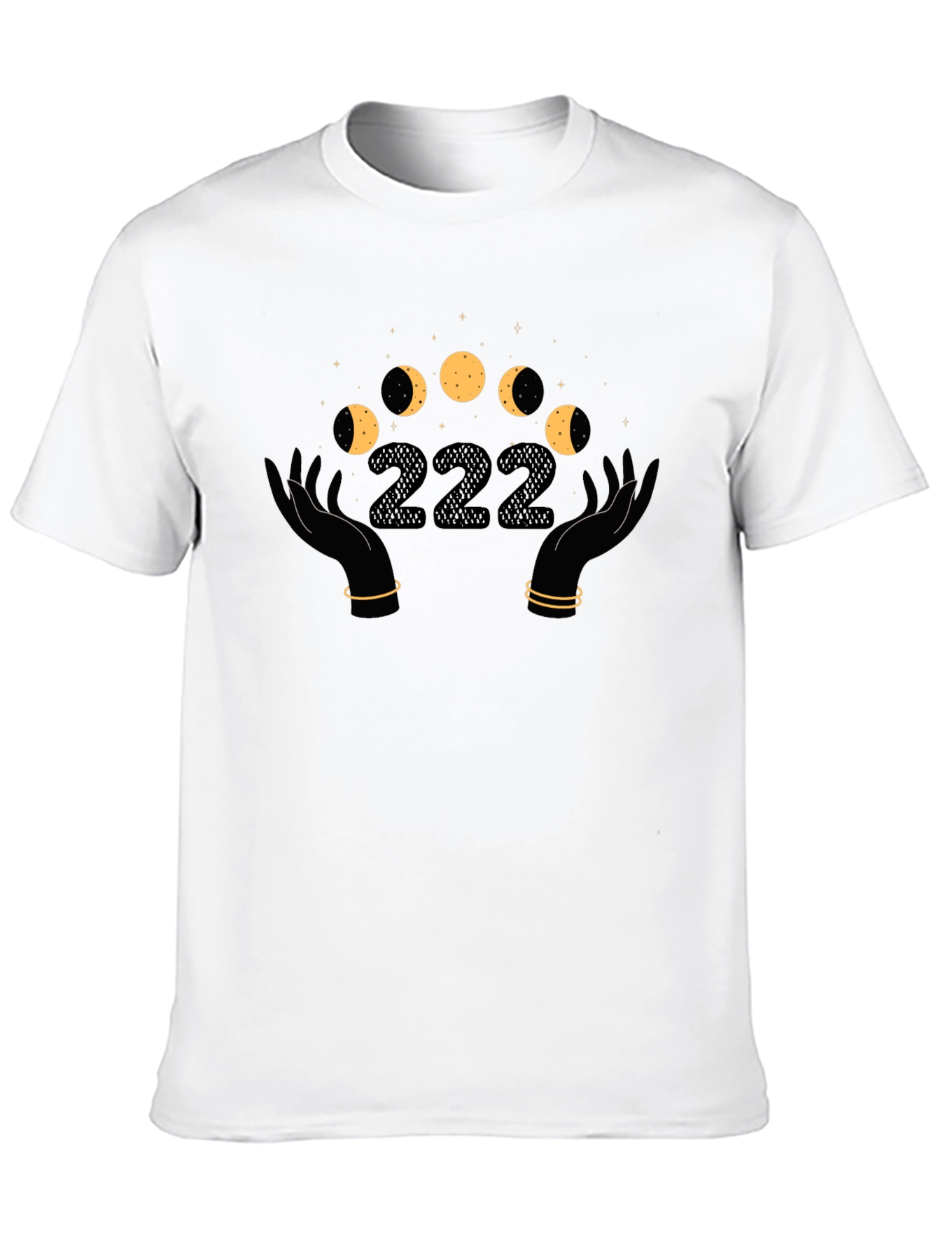 Mystic 222 Moon Phase Graphic T-Shirt