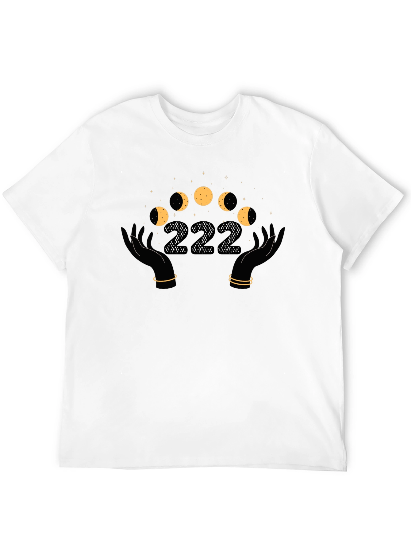 Mystic 222 Moon Phase Graphic T-Shirt