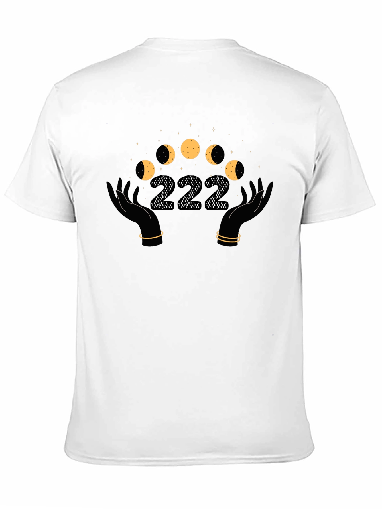 Mystic 222 Moon Phase Graphic T-Shirt