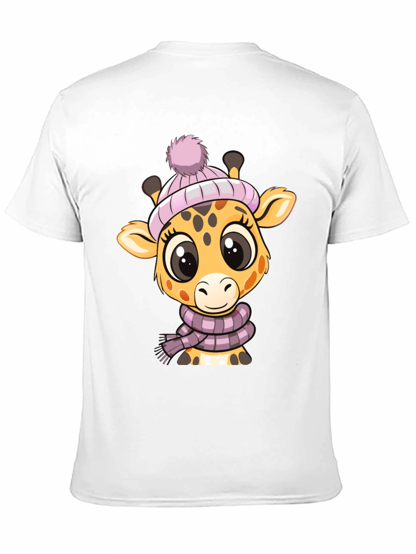 Cute Giraffe T-Shirt - Winter Ready