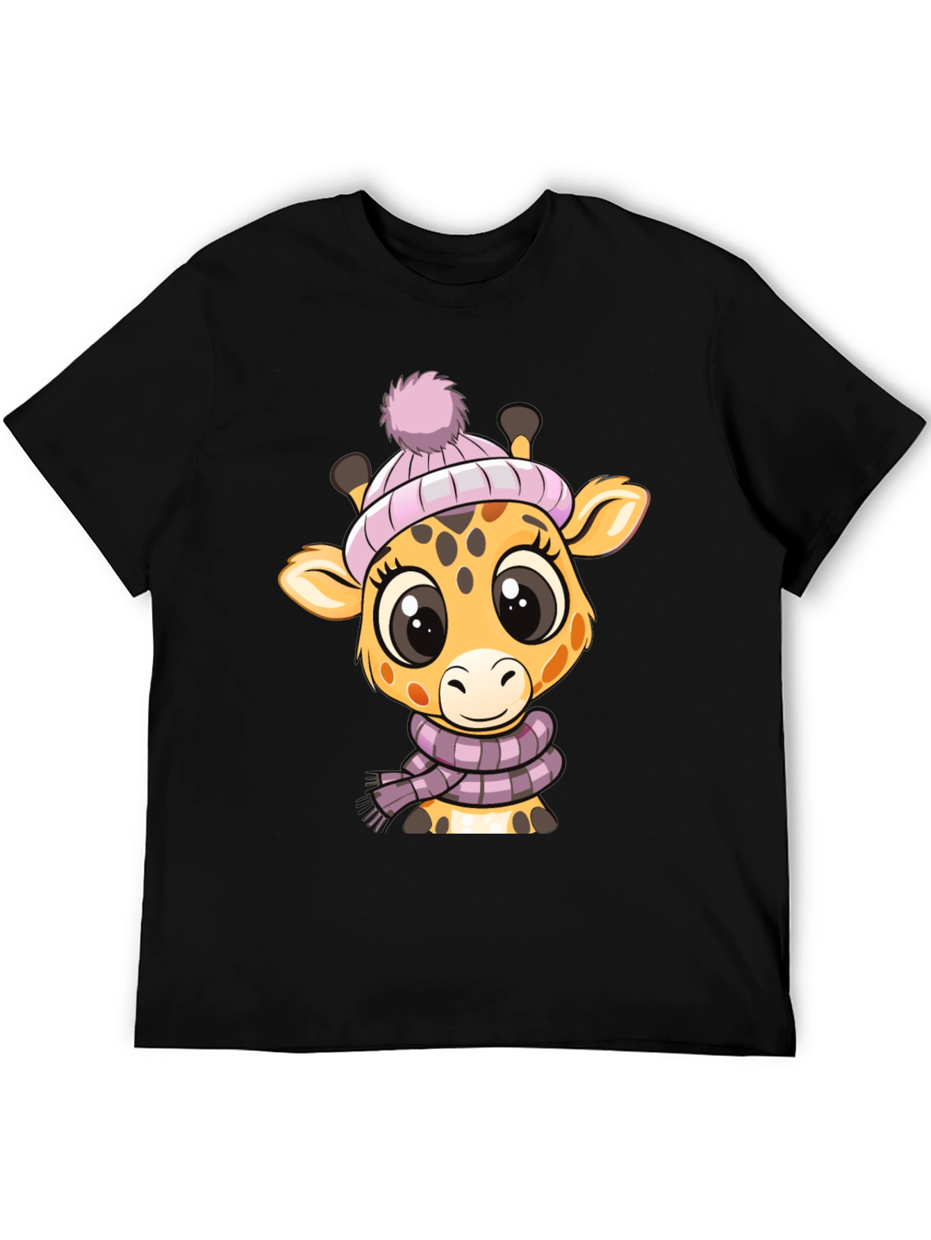 Cute Giraffe T-Shirt - Winter Ready