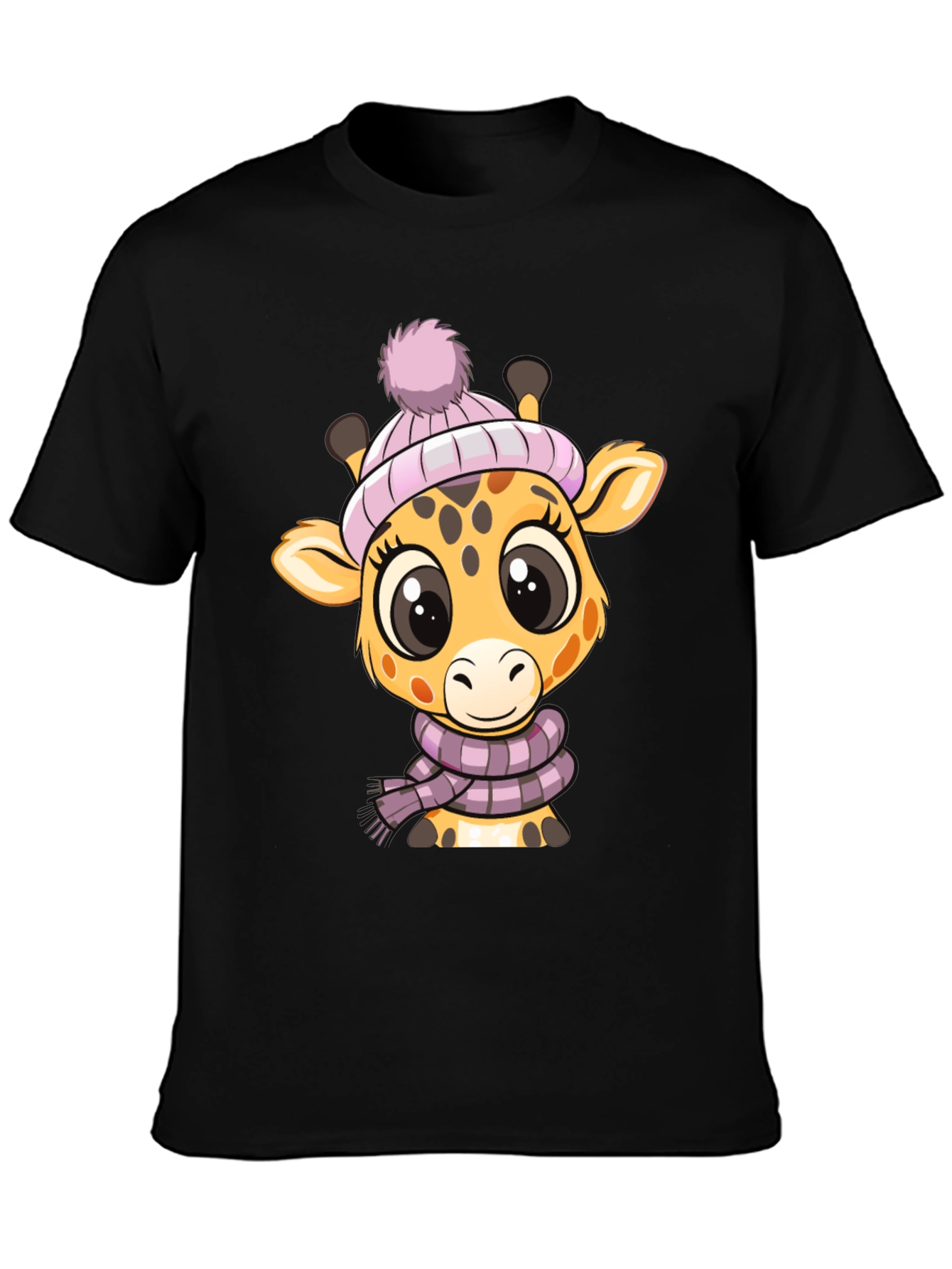Cute Giraffe T-Shirt - Winter Ready
